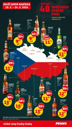 Náhled letáku Penny Market leták od 18.03.2026 | Strana: 36 | Produkty: Pivo, Šerák, Svijany, Láhev