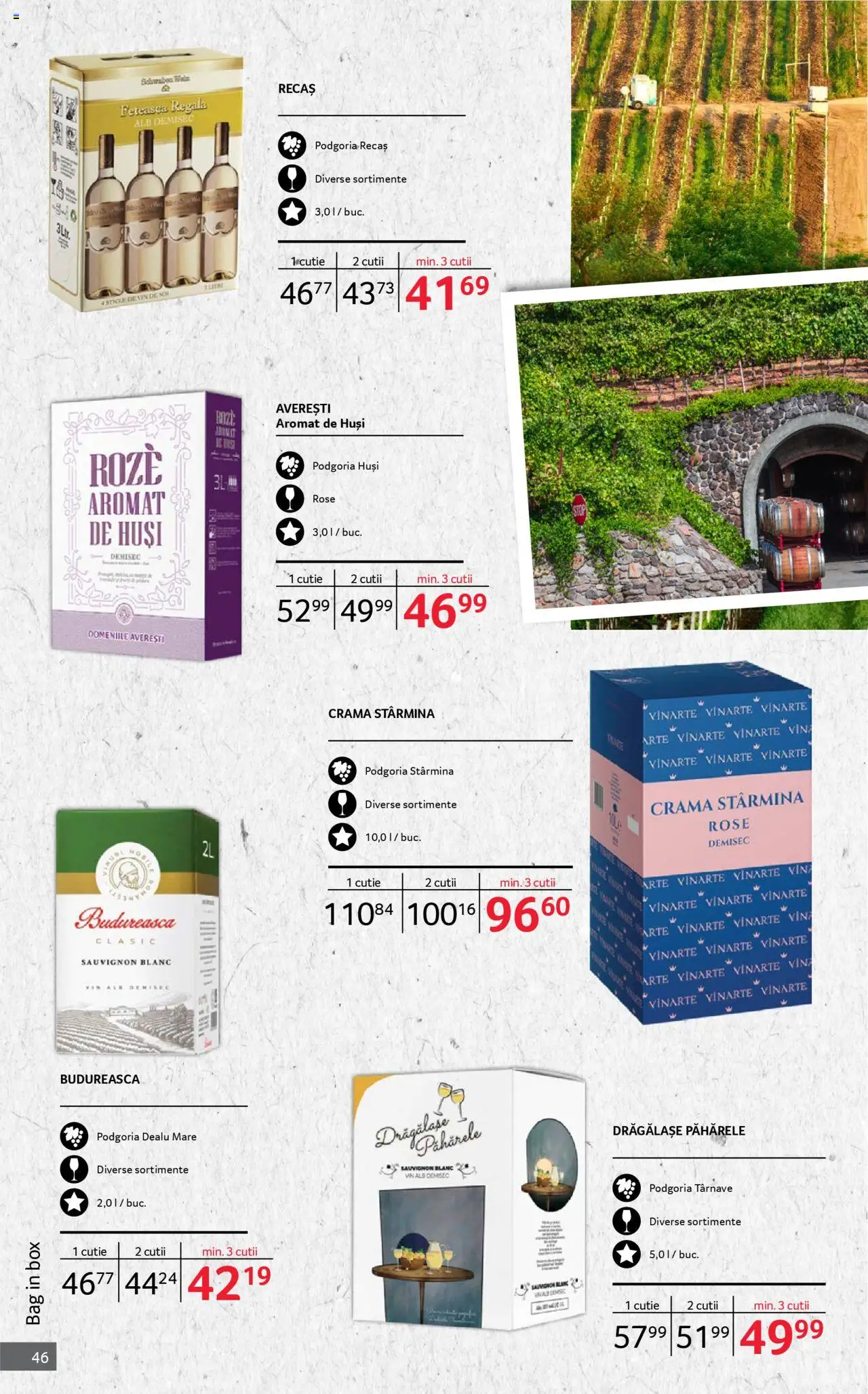 Noul catalog Selgros – valabil de la 01.10.2025 | Pagină: 46 | Produse: Cutie, Vin