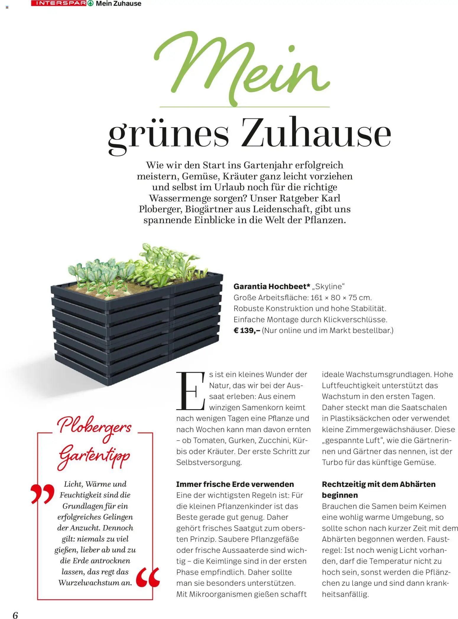Maximarktr Mein Zuhause Magazin gültig ab 07.04.2026 | Seite: 6
