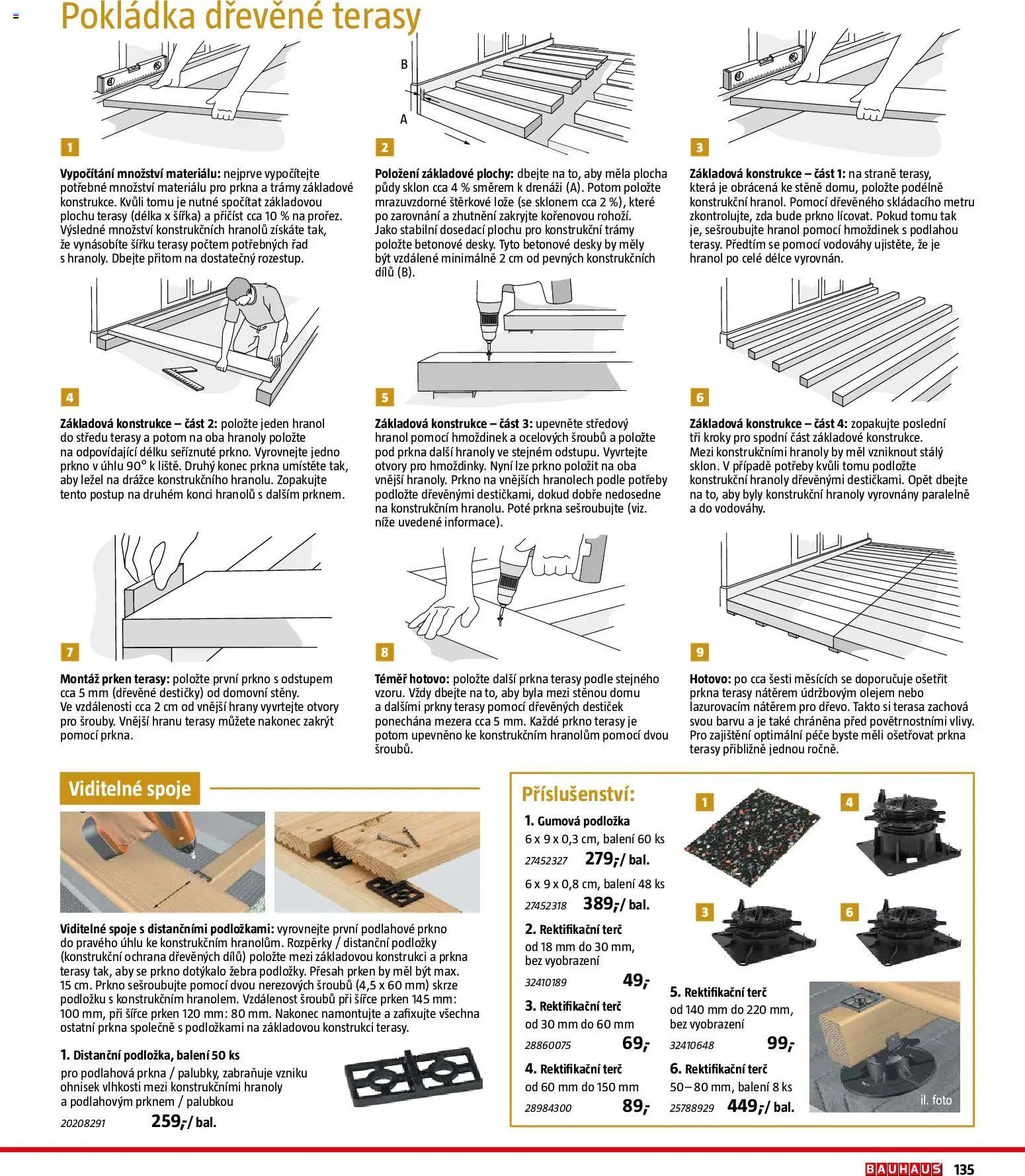 Bauhaus katalog Záhradní nábytek od 08.04.2026 | Strana: 135 | Produkty: Terč, Desky