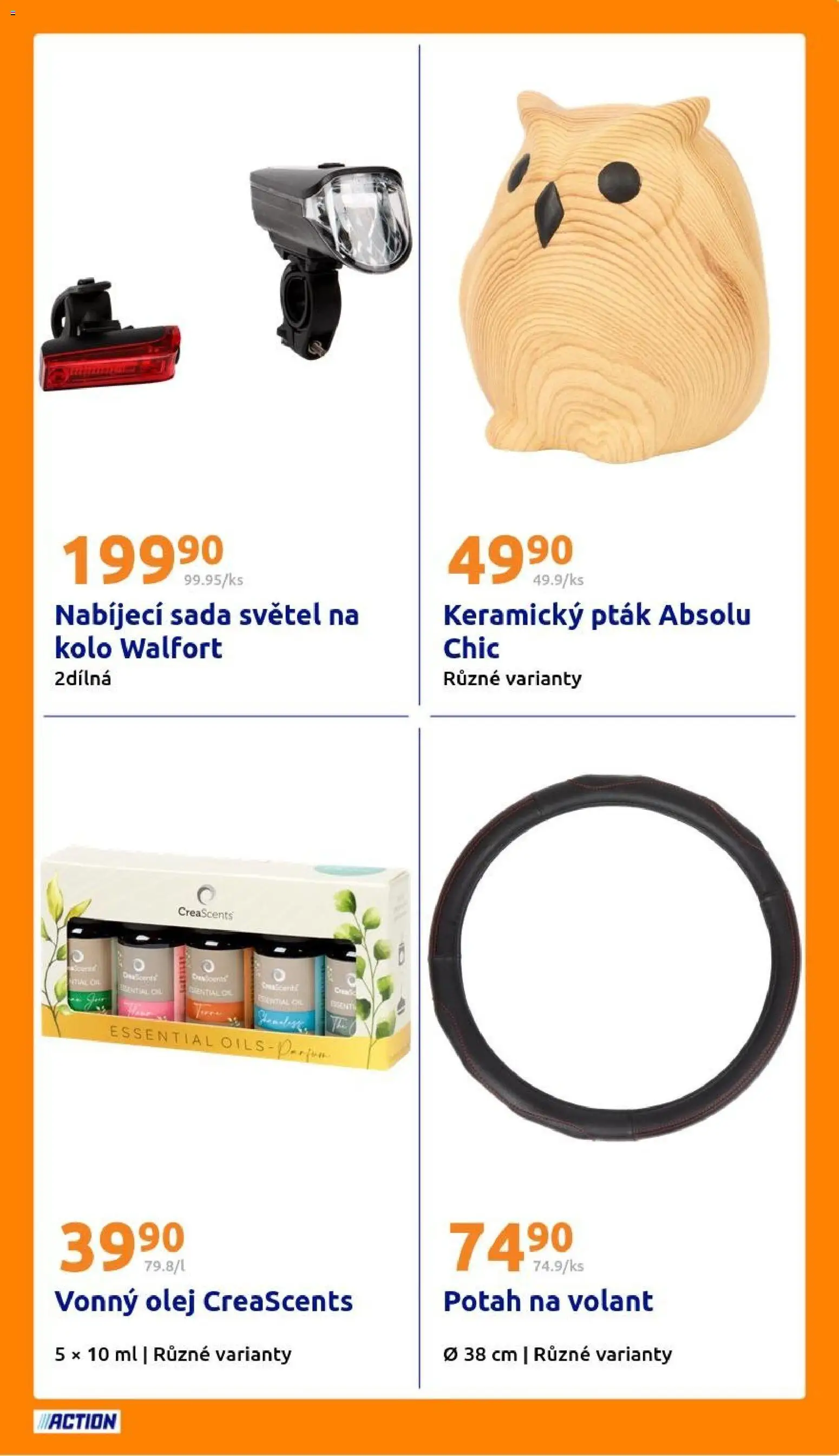 Action leták od 25.02.2026 | Strana: 29 | Produkty: Potah na volant, Olej, Kolo