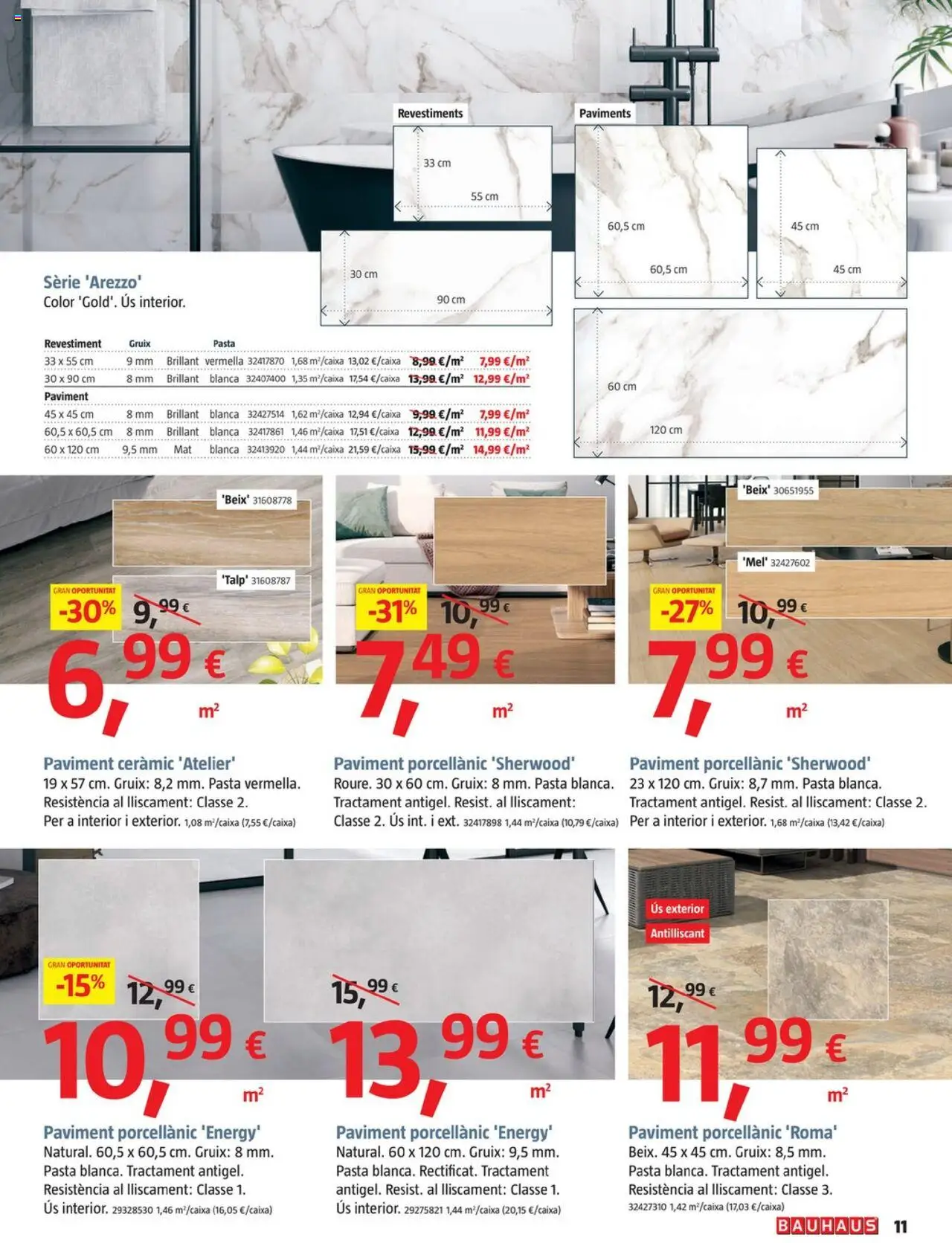Bauhaus folleto Cat │ válido desde el 25.09.2025 | Página: 11 | Productos: Pasta