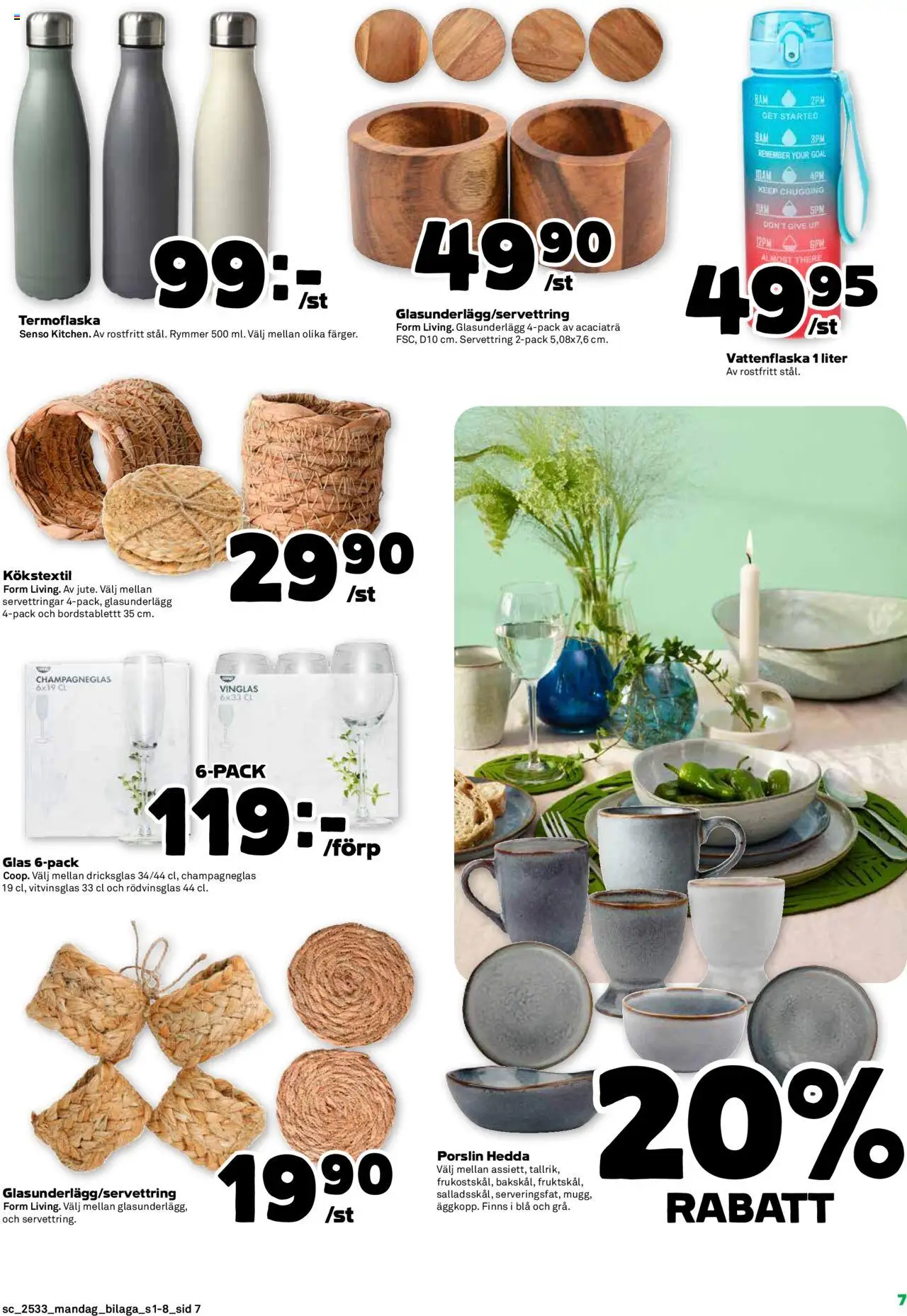 Stora Coop reklamblad aktuell från 11.08.2025 | Sida: 15 | Produkter: Vattenflaska
