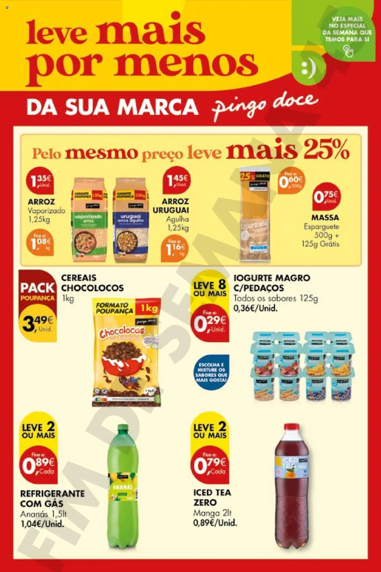 Pingo Doce Poupe este Fim de Semana │ válido de 12.09.2025 | Página: 22 | Produtos: Refrigerante, Esparguete, Arroz, Massa