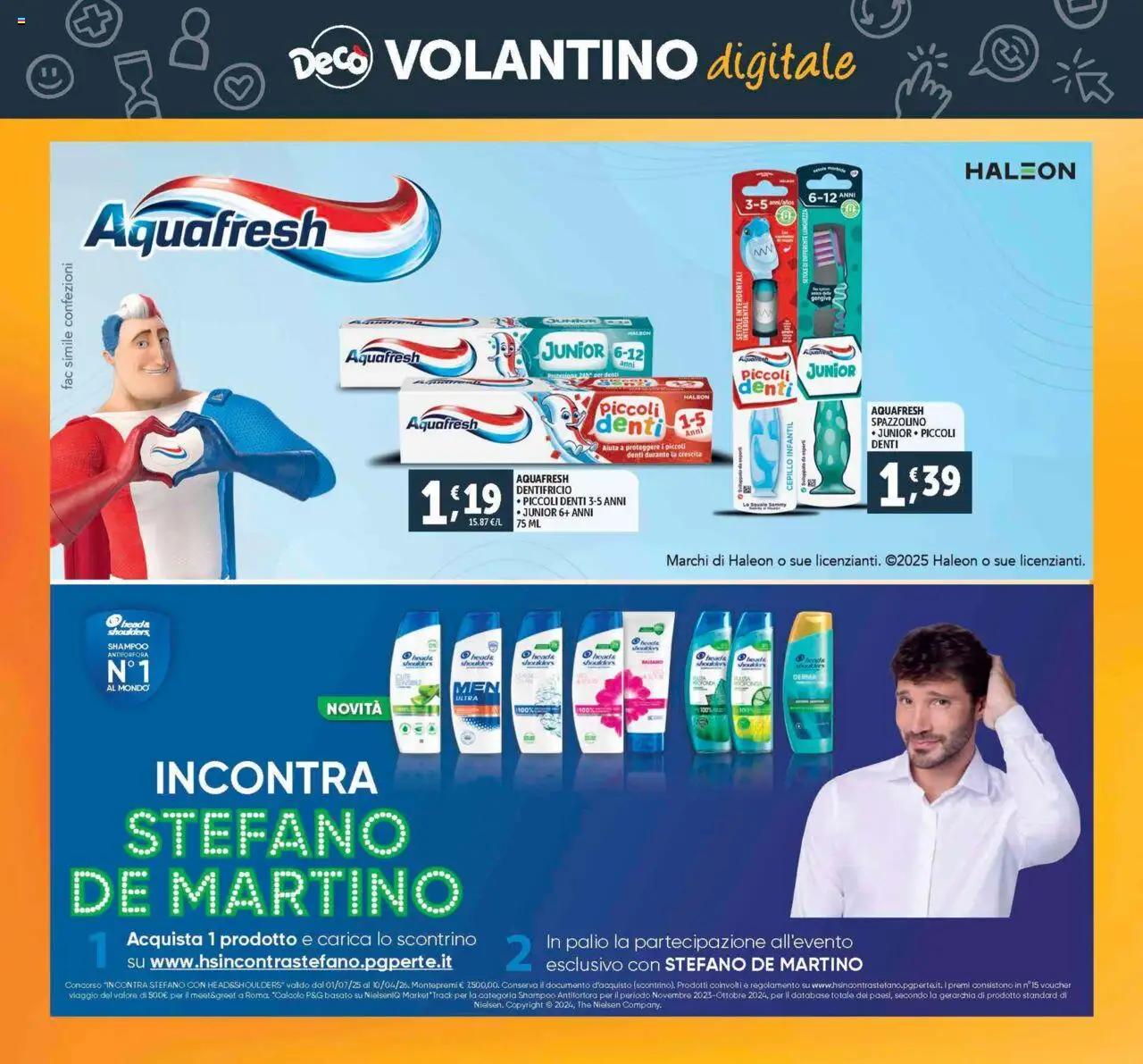 Volantino Decò del 12.09.2025 | Pagina: 30 | Prodotti: Shampoo, Balsamo, Dentifricio, The