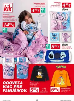 Kik leták platný od 13.10.2025 | Strana: 18 | Produkty: Posteľné obliečky, Obliečky, Vankúš