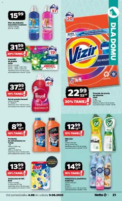 Netto gazetka - Spożywcza od 04.08.2025 | Strona: 21