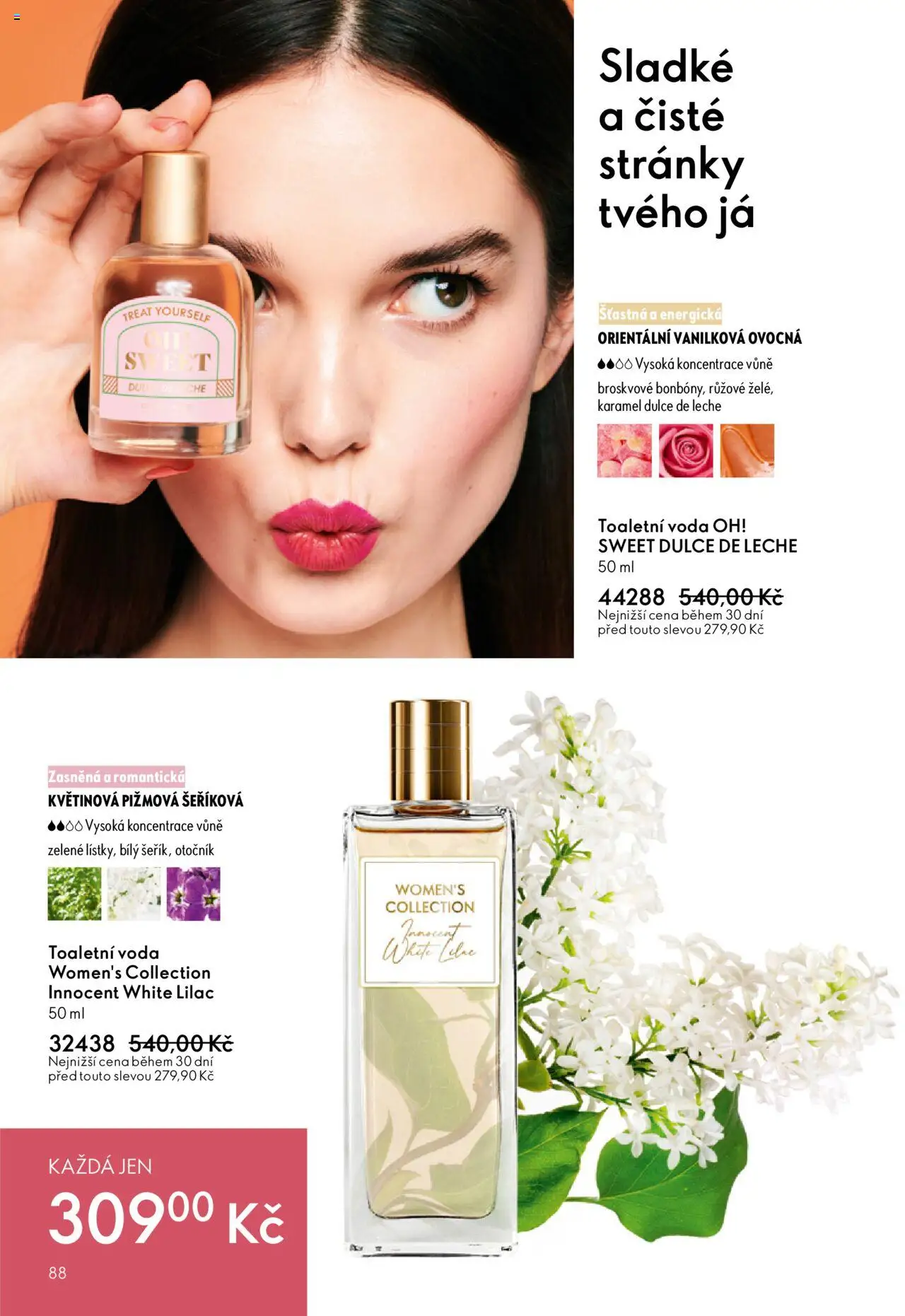 Oriflame katalog č.13/2025 od 07.09.2025 | Strana: 88 | Produkty: Voda, Toaletní voda