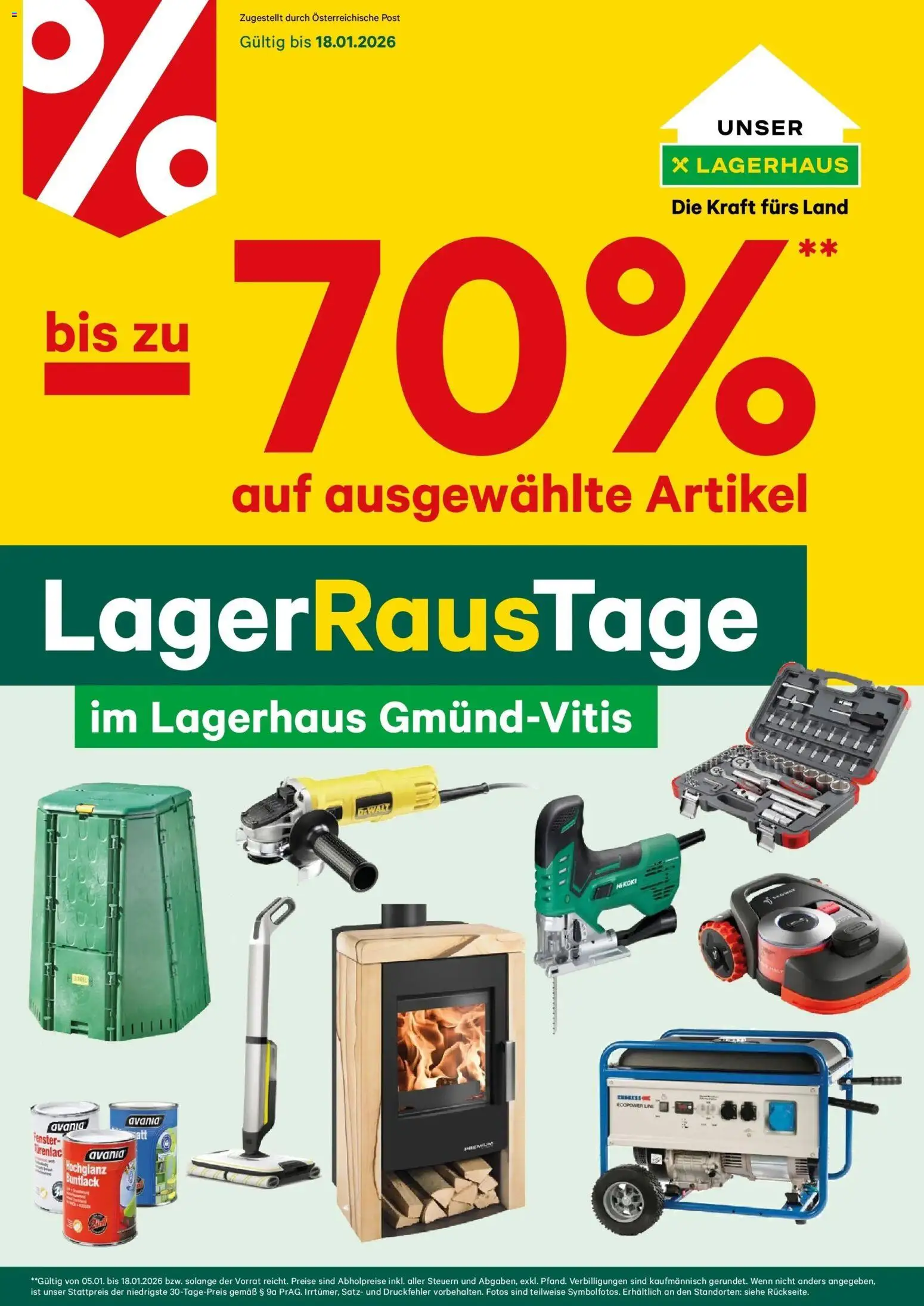 Lagerhaus Wochenangebote gültig ab 05.01.2026 | Seite: 1