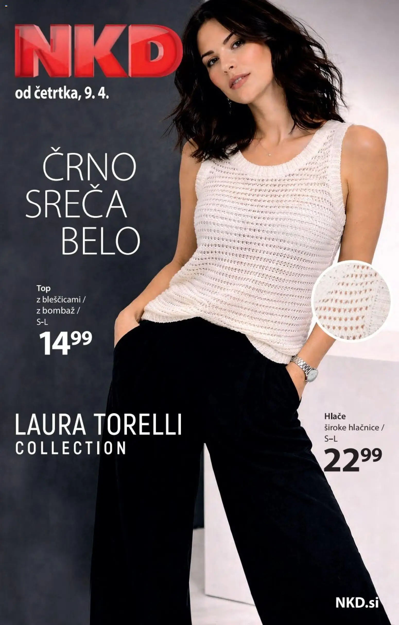 Novi NKD katalog ponudbe – veljaven od 09.04.2026 | Stran: 1 | Izdelki: Hlace