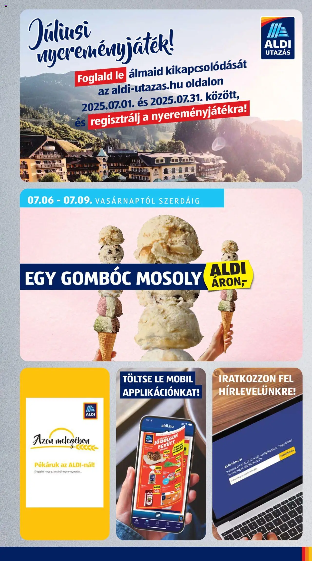 Aldi akciós ujság - amely érvényes a következő dátumtól: 03.07.2025 | Oldal: 3