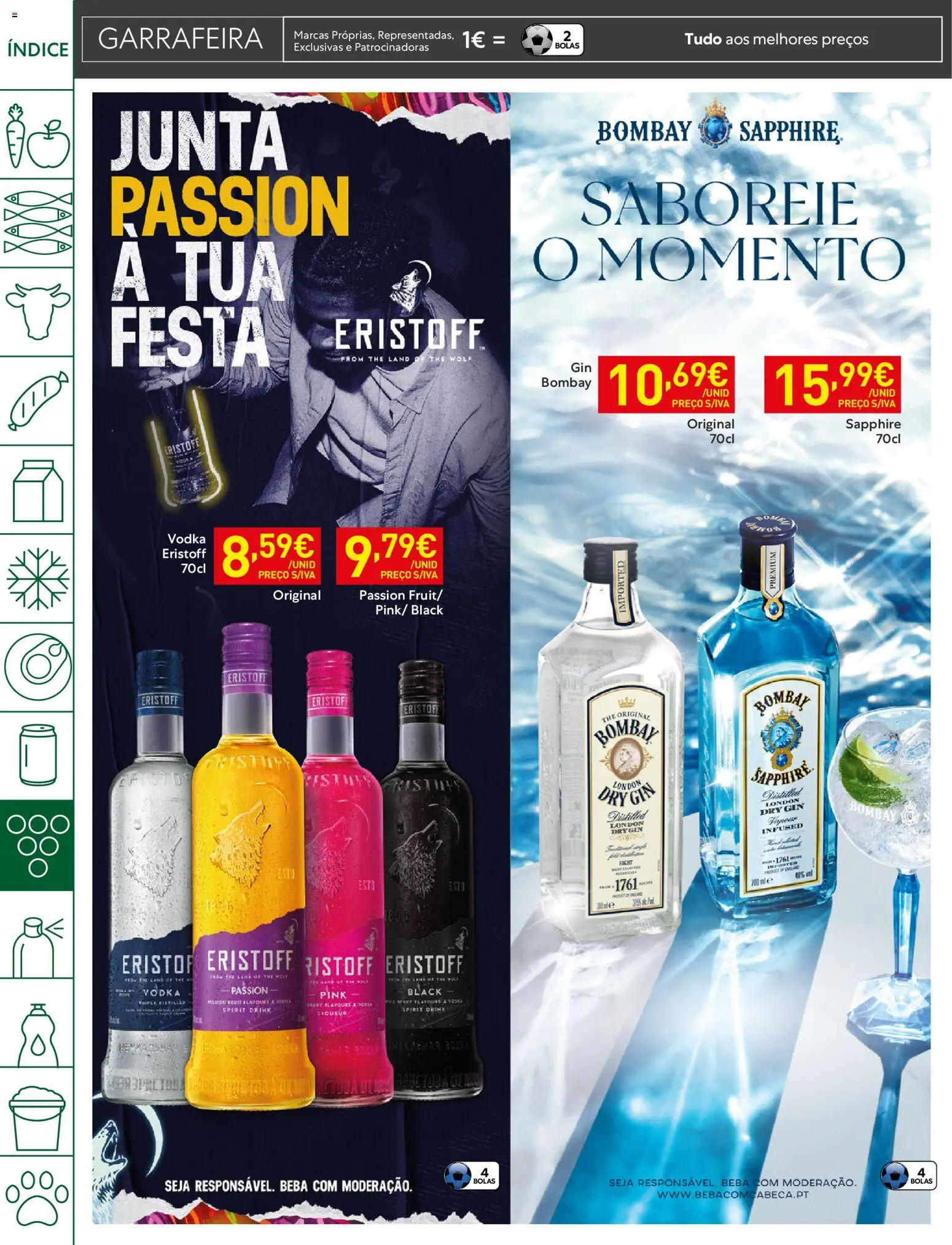 Recheio - Bons Negócios Madeira │ válido de 21.04.2026 | Página: 42 | Produtos: Gin, Vodka