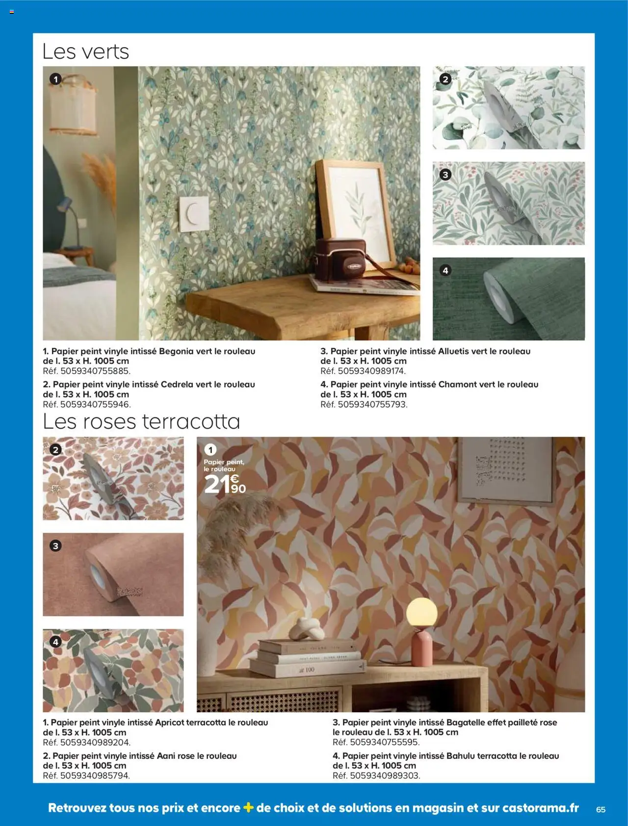 {H1} | Page: 65 | Produits: Rouleau, Papier peint