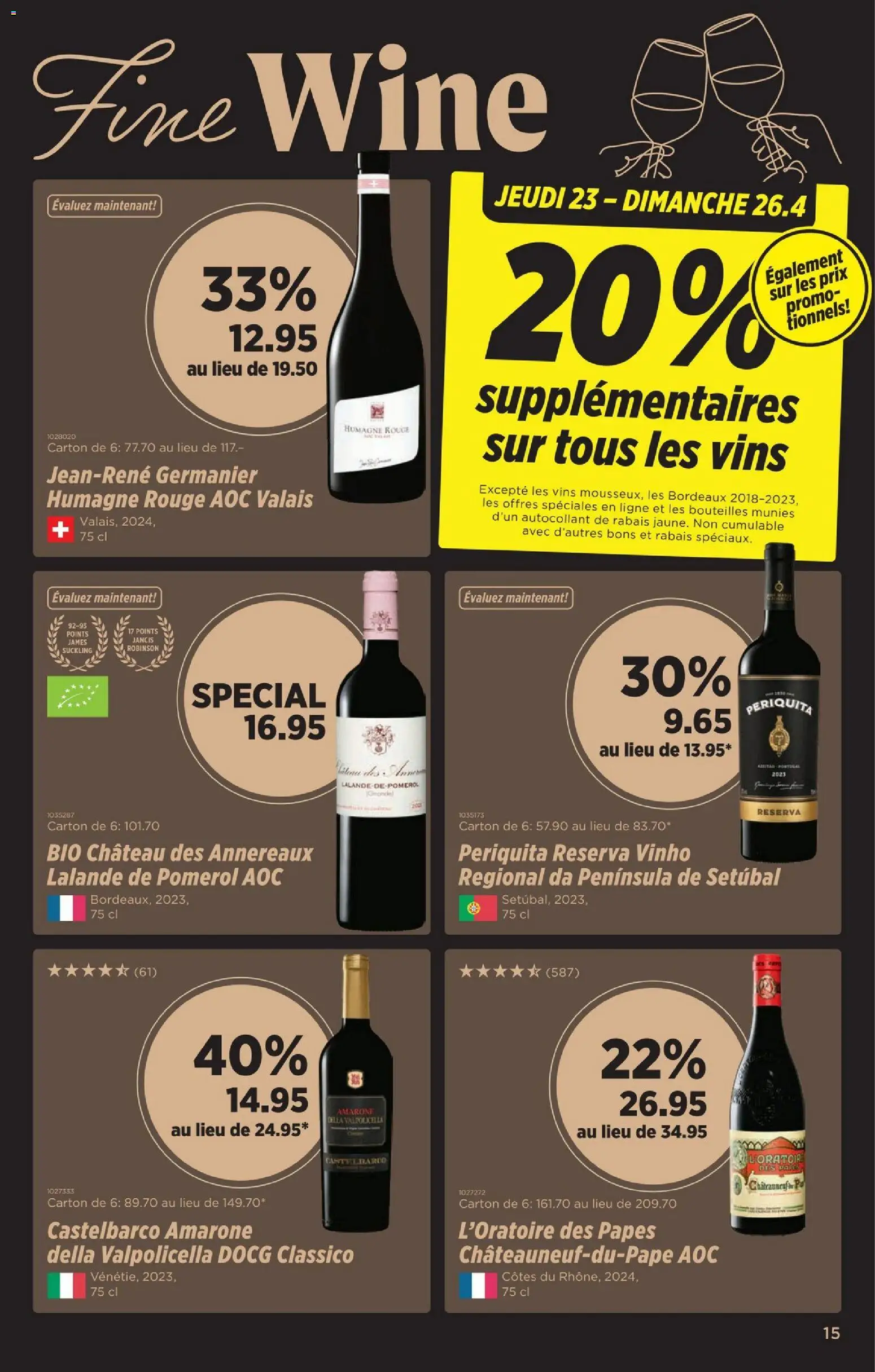 Denner aktionen FR – gültig ab 23.04.2026 | Seite: 15 | Produkte: Rouge