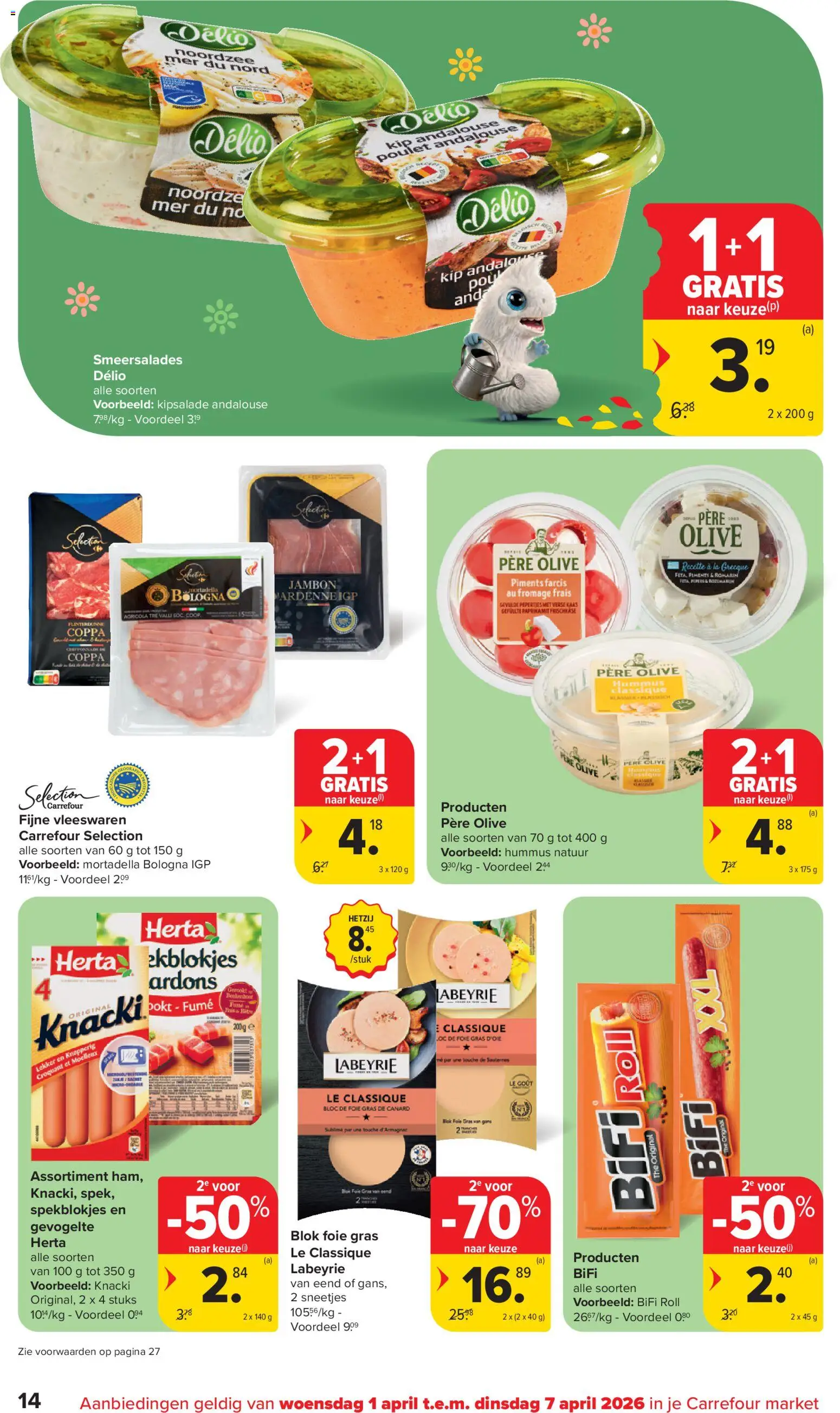 {H1} | Pagina: 14 | Producten: La, Olasz felvágott, Kip