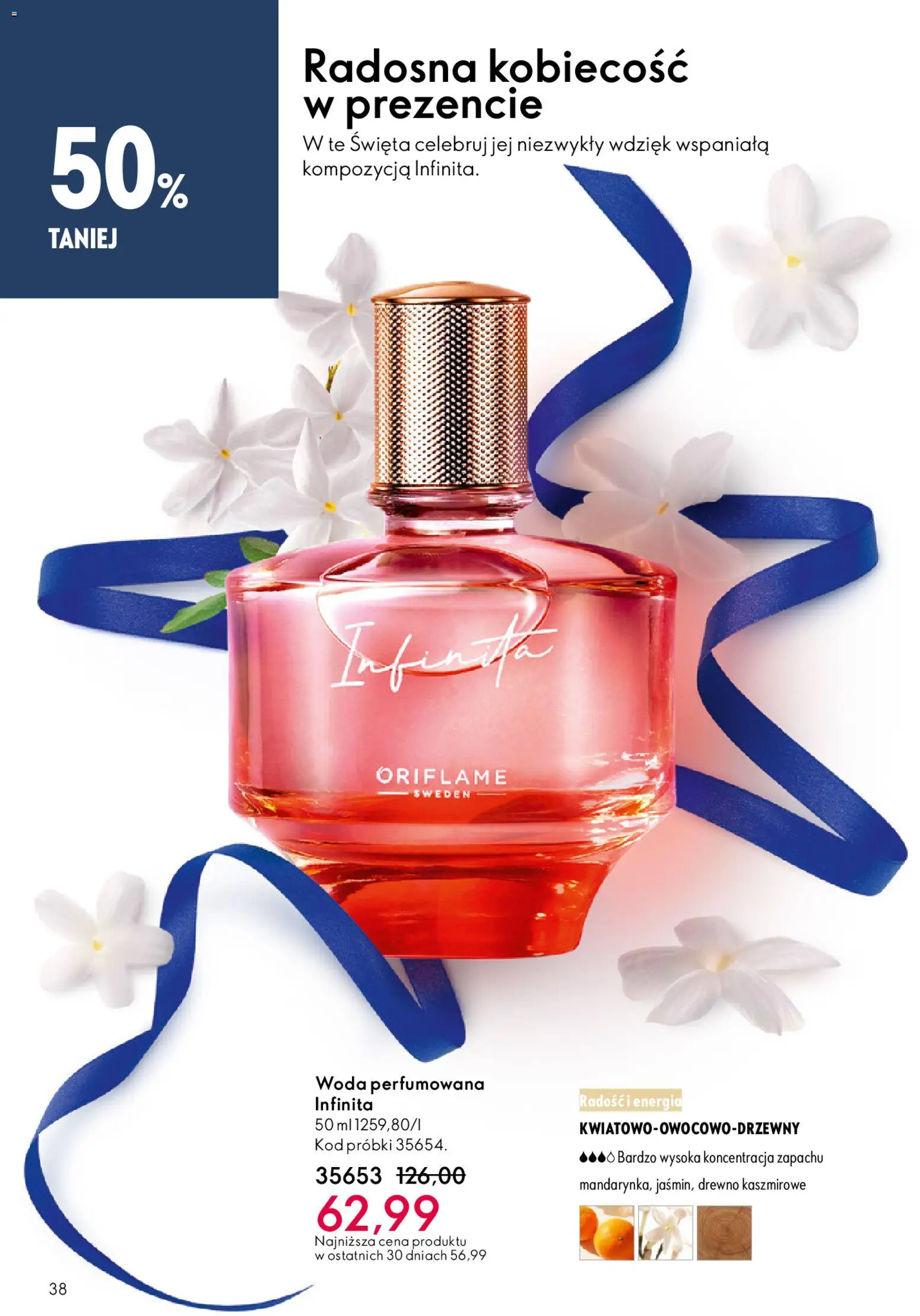 Oriflame Katalog 17 2025 od 03.12.2025 | Strona: 38 | Produkty: Woda