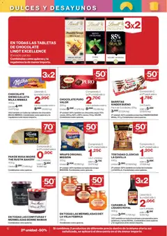Vista previa Supercor folleto válido desde el 29.01.2026 | Página: 12 | Productos: Pan, Chocolate, Té, Φρυγανιές σικάλεως