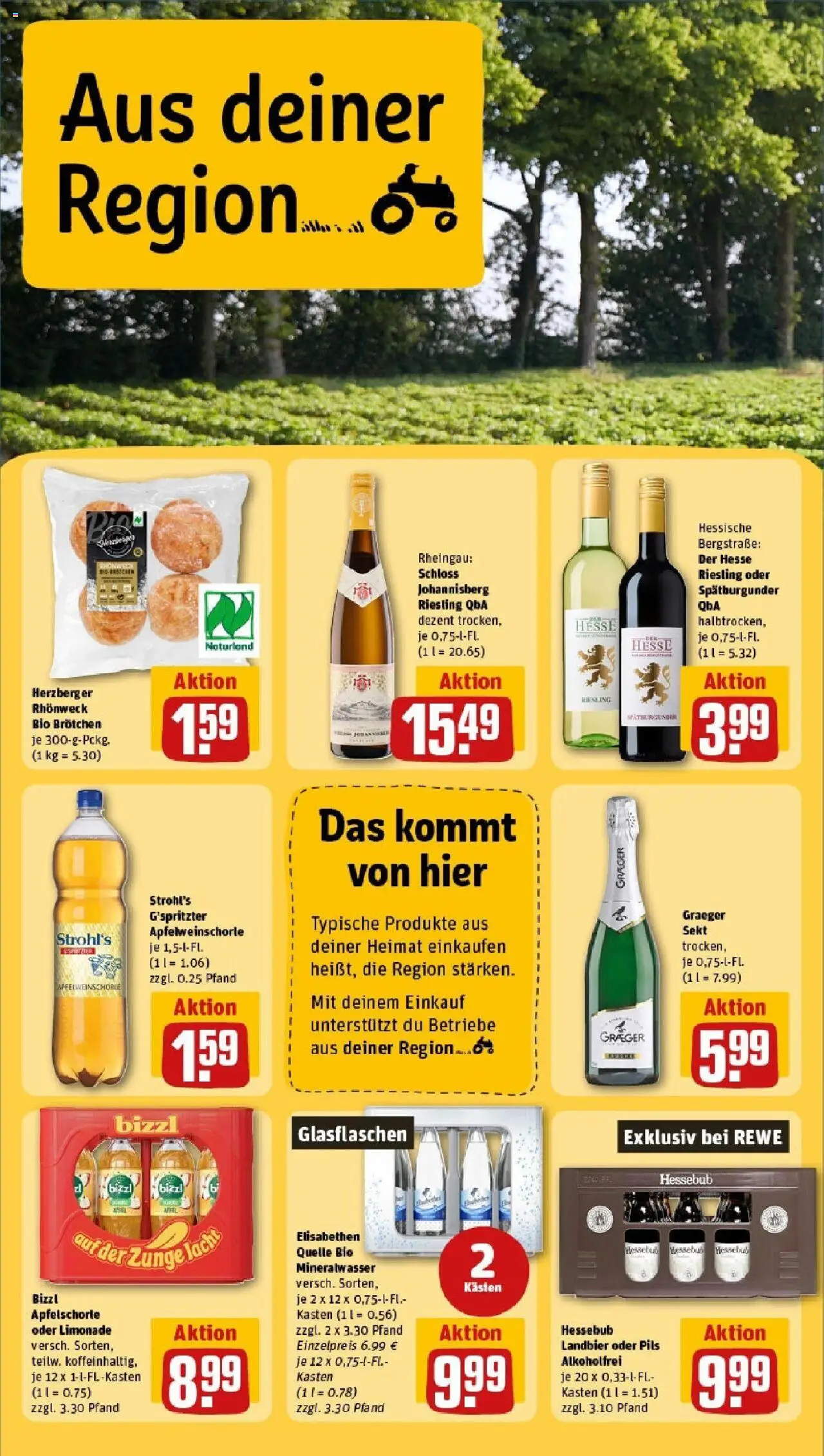 Rewe prospekt Habichtswald/Ehlen	 - gültig ab dem 25.05.2025 | Seite: 20 | Produkte: Pils, Limonade, Mineralwasser, Apple