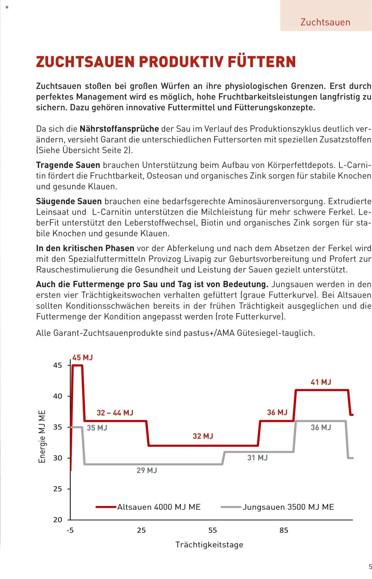 Lagerhaus Prospekt Zuchtsau & Ferkel gültig ab 14.03.2025 | Seite: 5