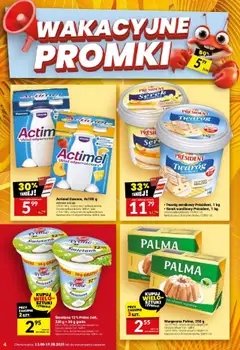 Twój Market Gazetka od 13.08.2025 | Strona: 4 | Produkty: Karta, Serek, Margaryna, Śmietana