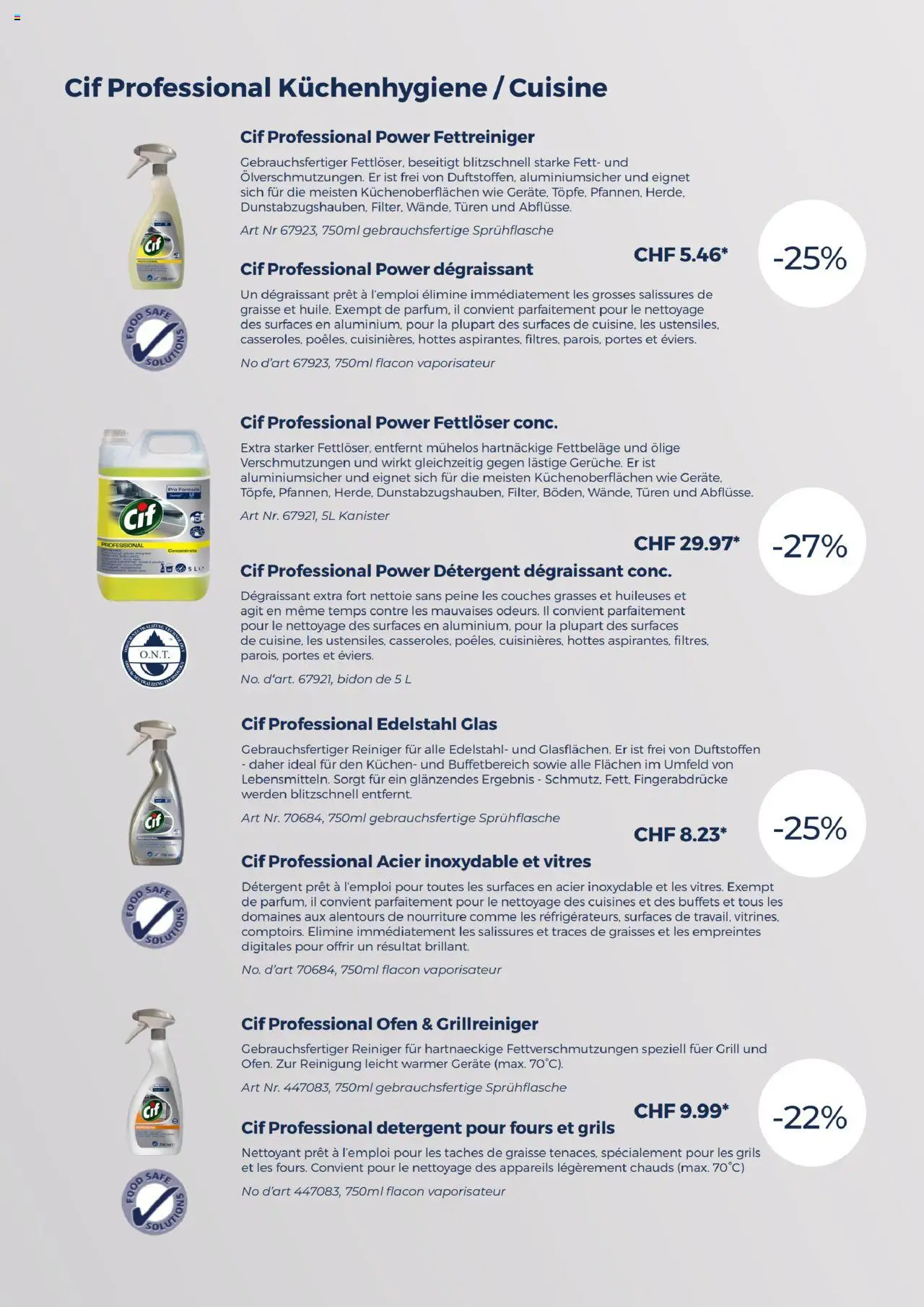 Aligro Aktionen Diversey Schlieren, Gossau SG, Frauenfeld, Rapperswil-Jona, Sargans, Bern, Brüttisellen, Pratteln, Emmen, Spreitenbach ab 13.08.2025 | Seite: 2 | Produkte: Ofen, Grill