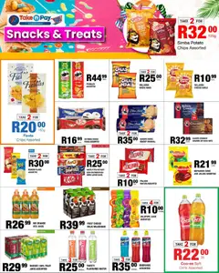 Take n Pay specials catalogue – valid from 10.11.2025 | Page: 9 | Products: Milk, Biscuits, Snacks, Fruit