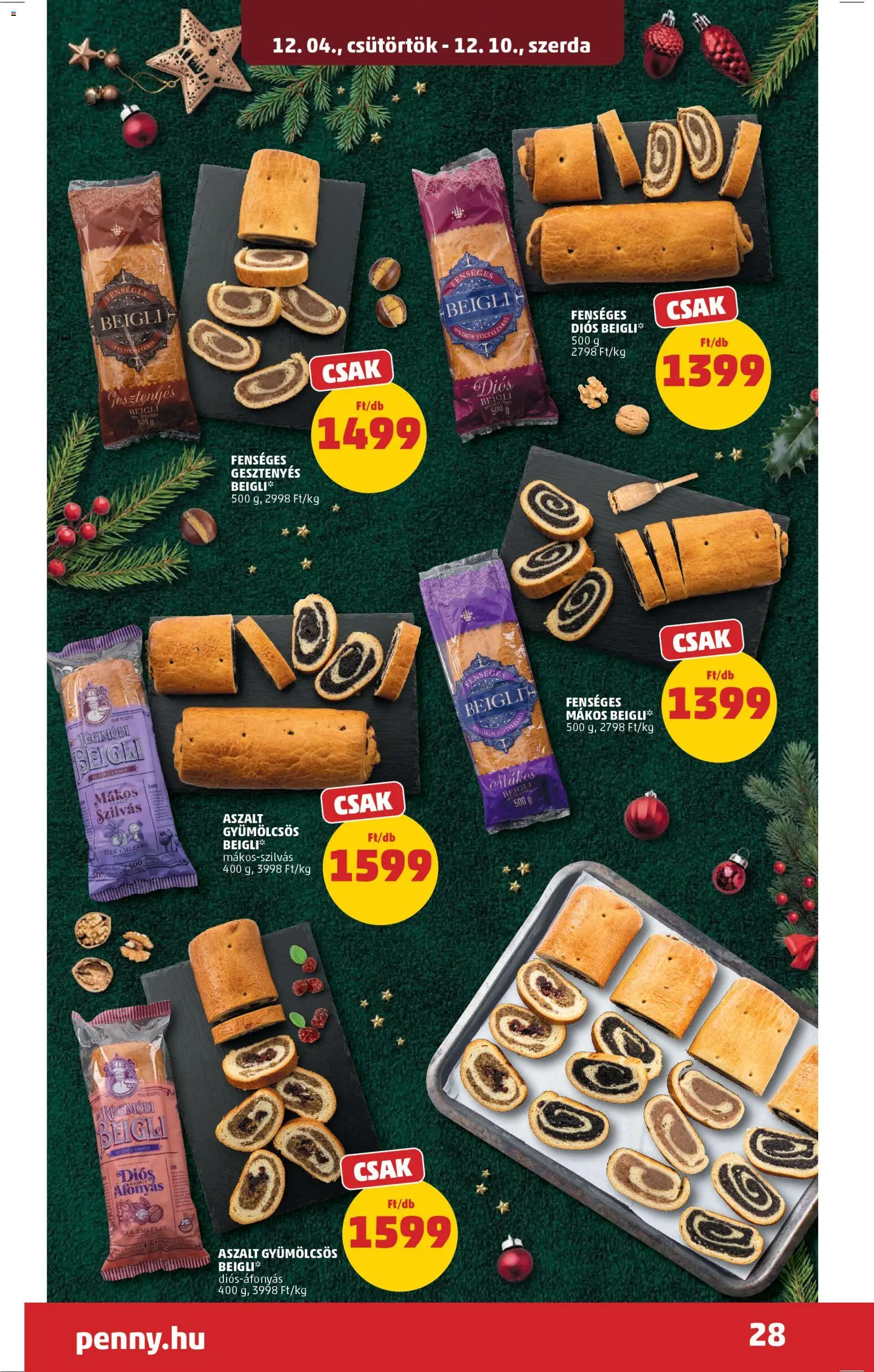 PENNY akciós ujság - amely érvényes a következő dátumtól: 04.12.2025 | Oldal: 32