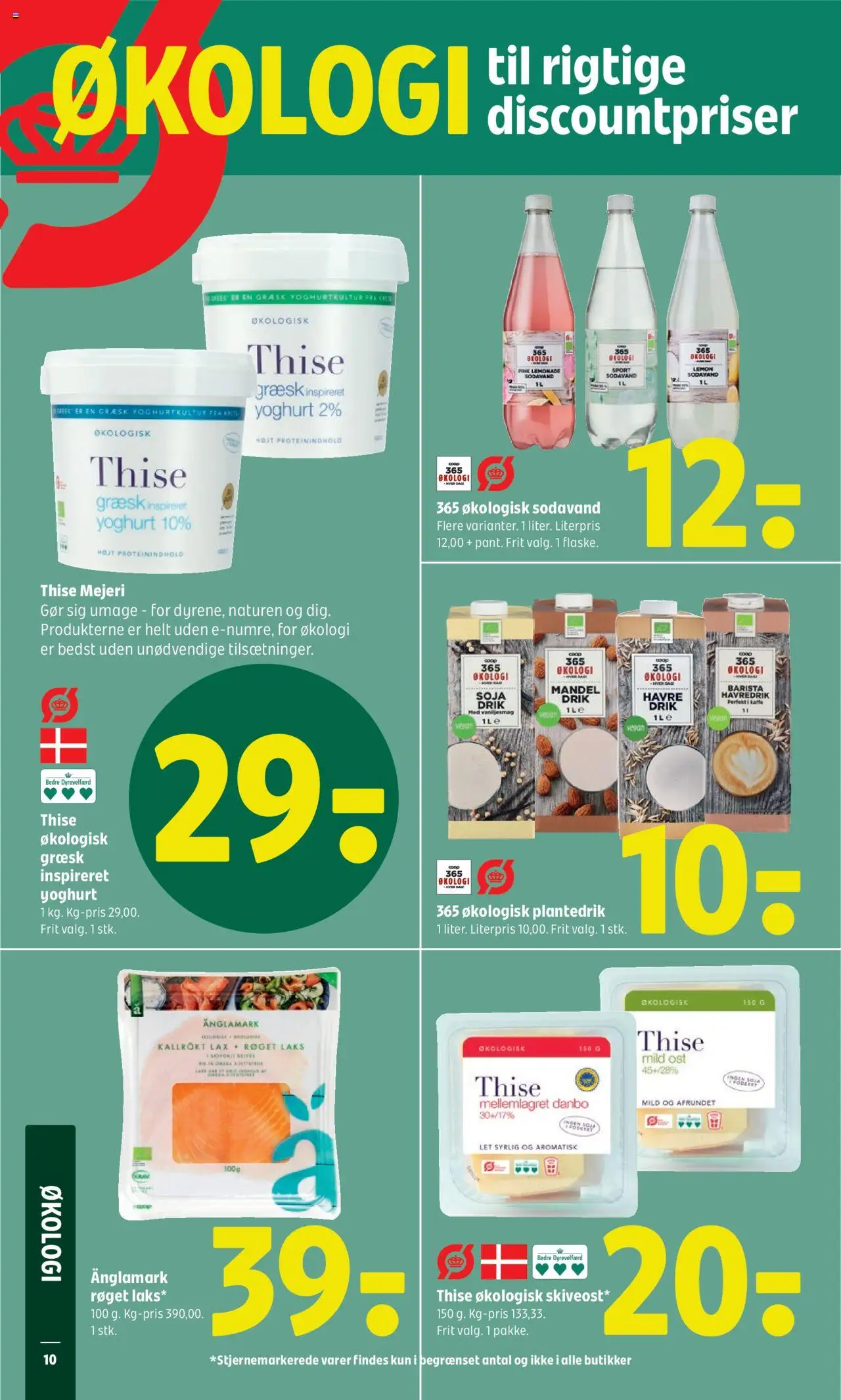 Coop 365 Tilbudsavis gyldig fra 10.07.2025 | Side: 12 | Produkter: Yoghurt, Kaffe, Havredrik, Sodavand