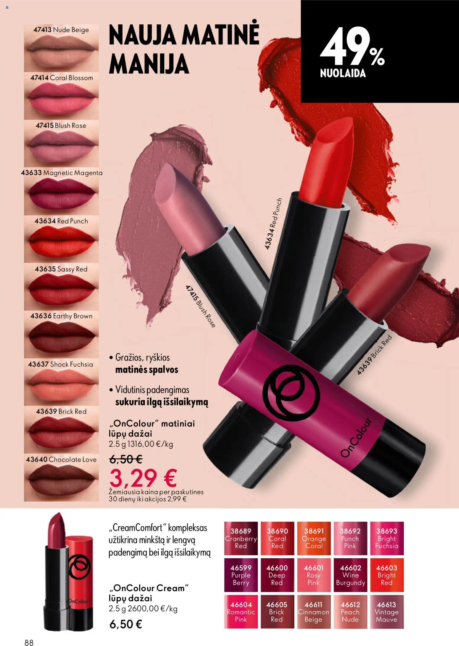 Oriflame akcijos nuo 19.11.2025 | Puslapis: 88