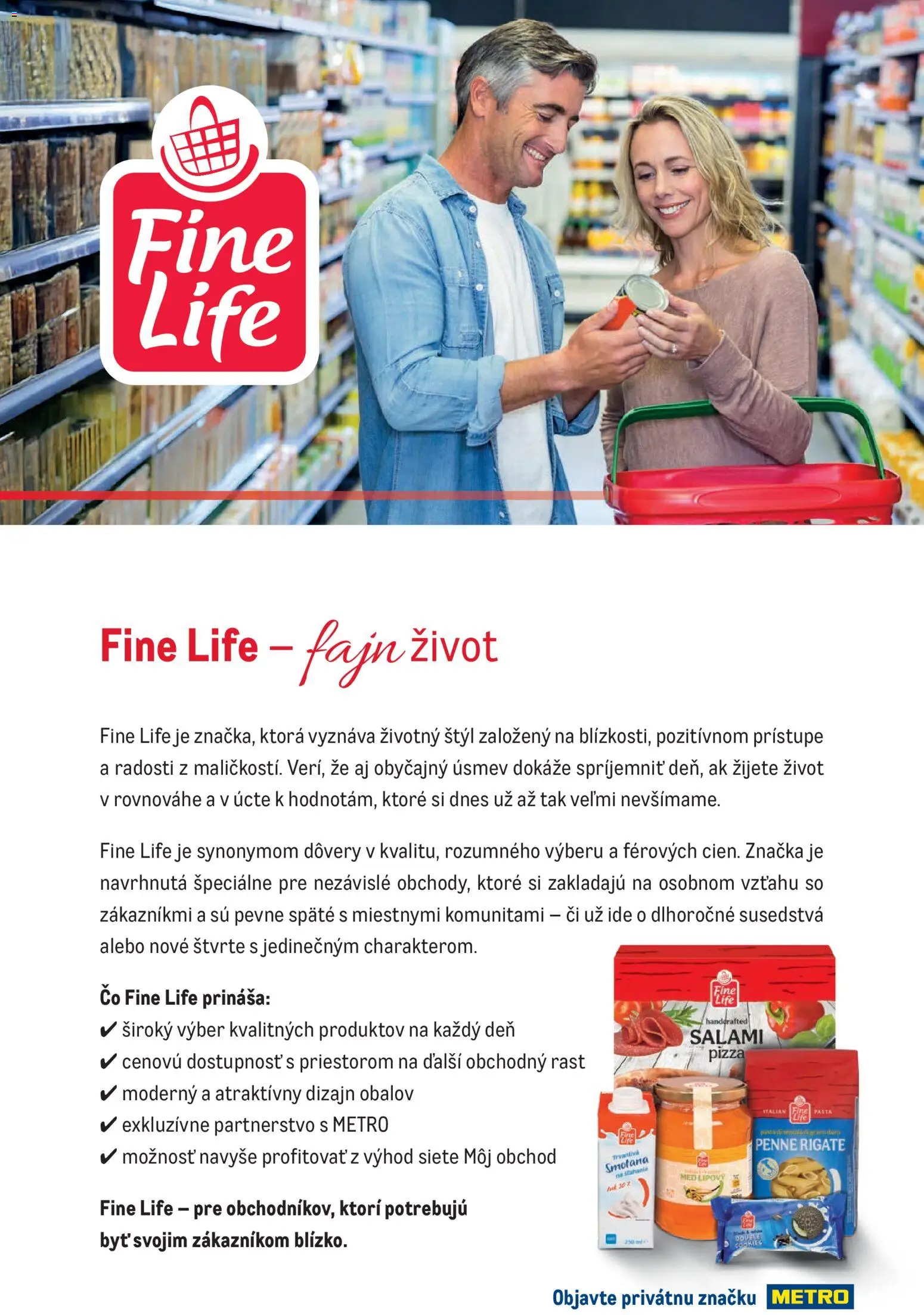 Nové Metro akcie – leták je platný od 01.01.2025 | Strana: 7 | Produkty: Penne, Pizza, Smotana, Med