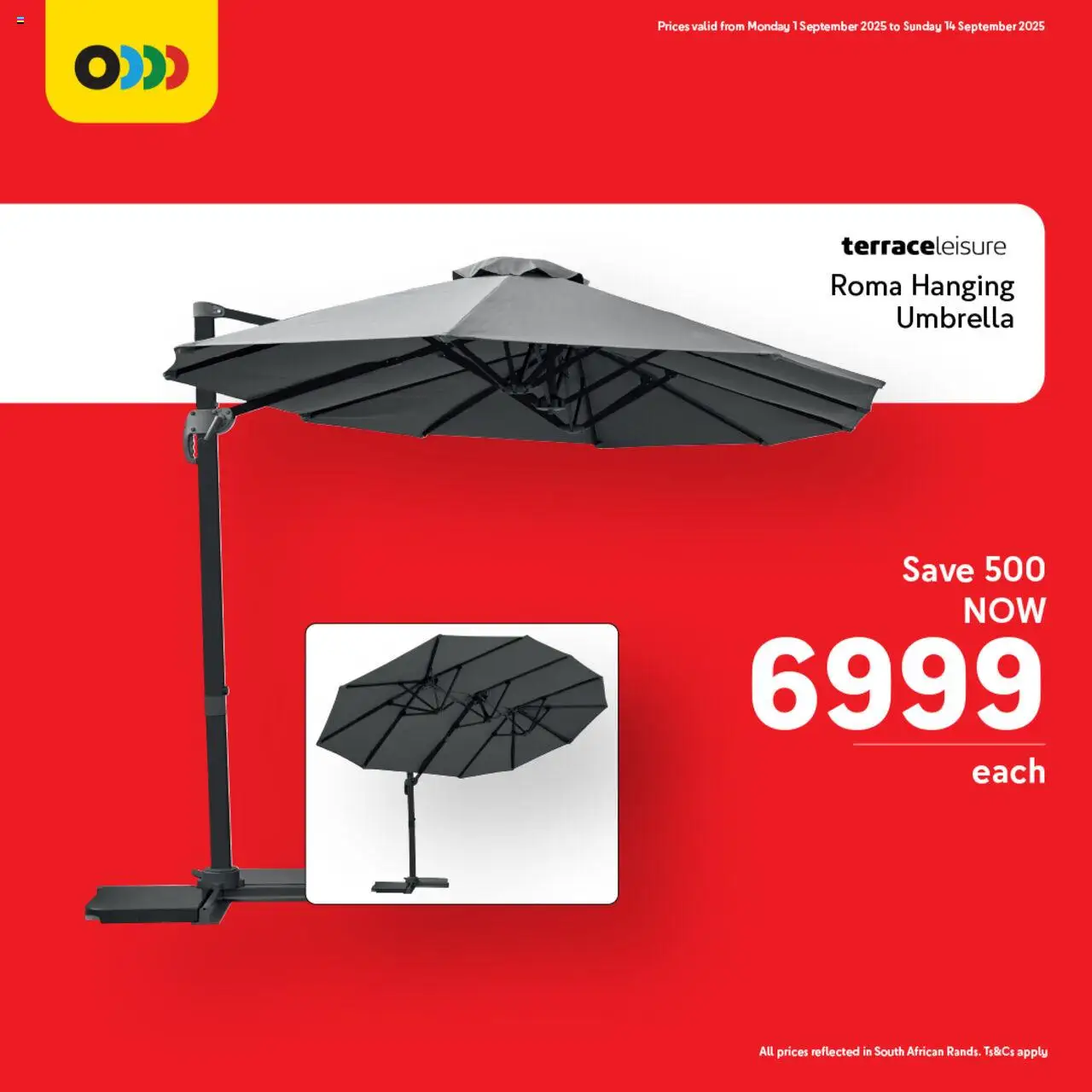 New Makro catalogue – valid from 01.09.2025 | Page: 4 | Products: Umbrella