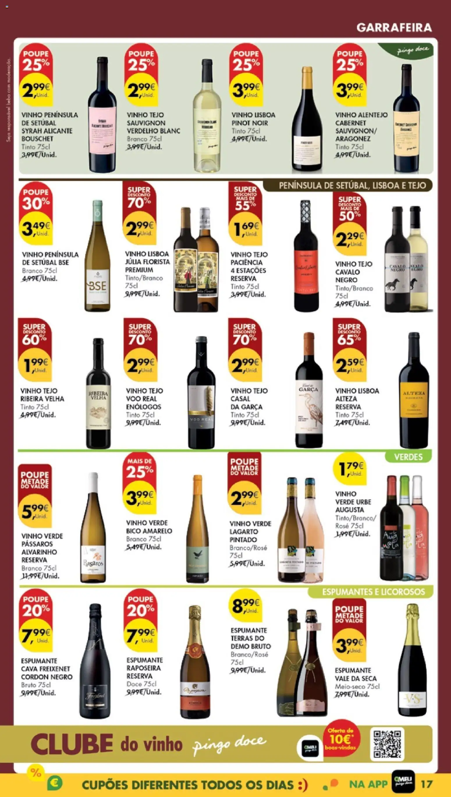 Pingo Doce Poupe Esta Semana Madeira │ válido de 25.11.2025 | Página: 17 | Produtos: Espumante, Vinho