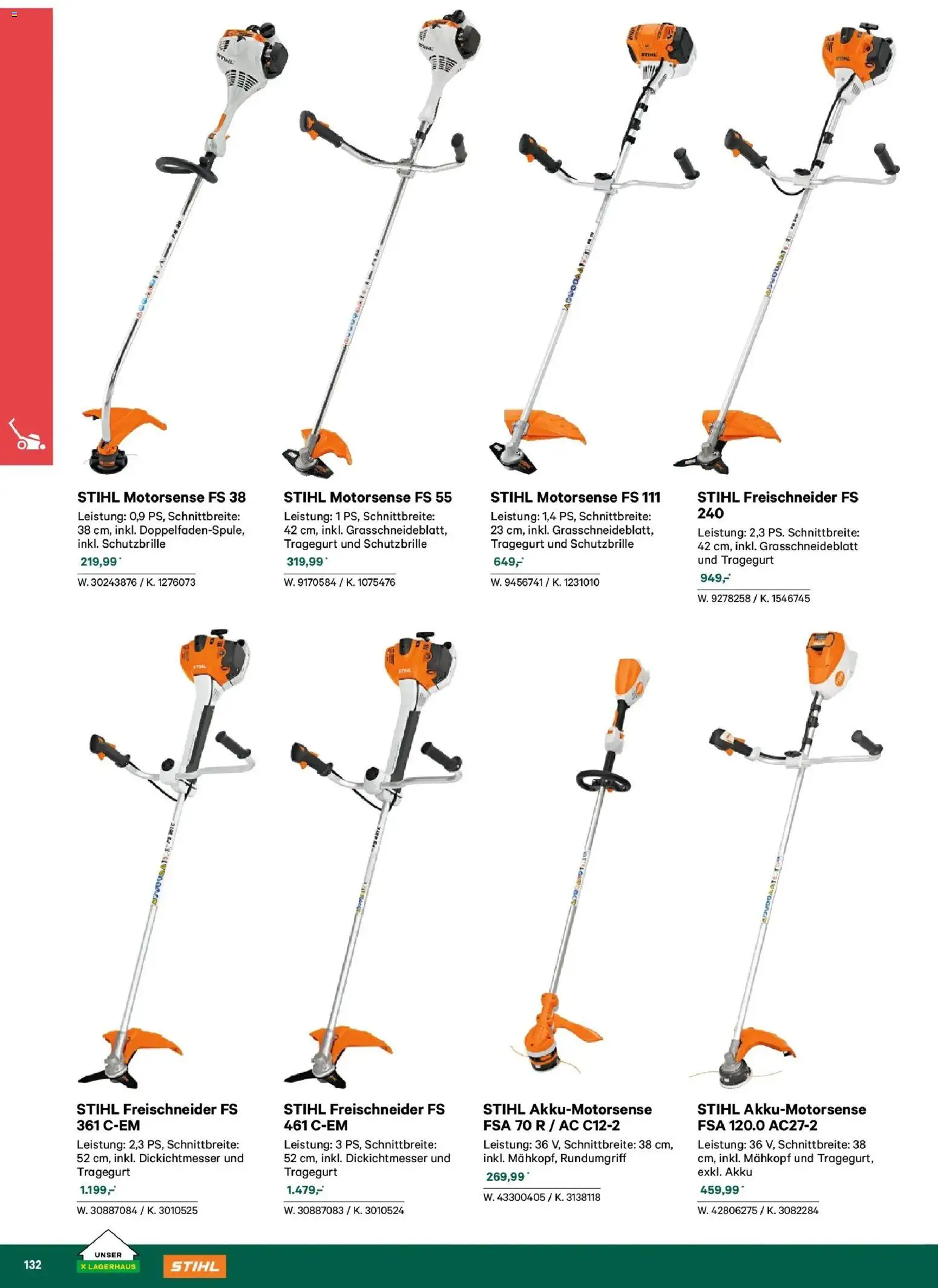 Lagerhaus Garten & Freizeit Katalog 2026 gültig ab 01.03.2026 | Seite: 132
