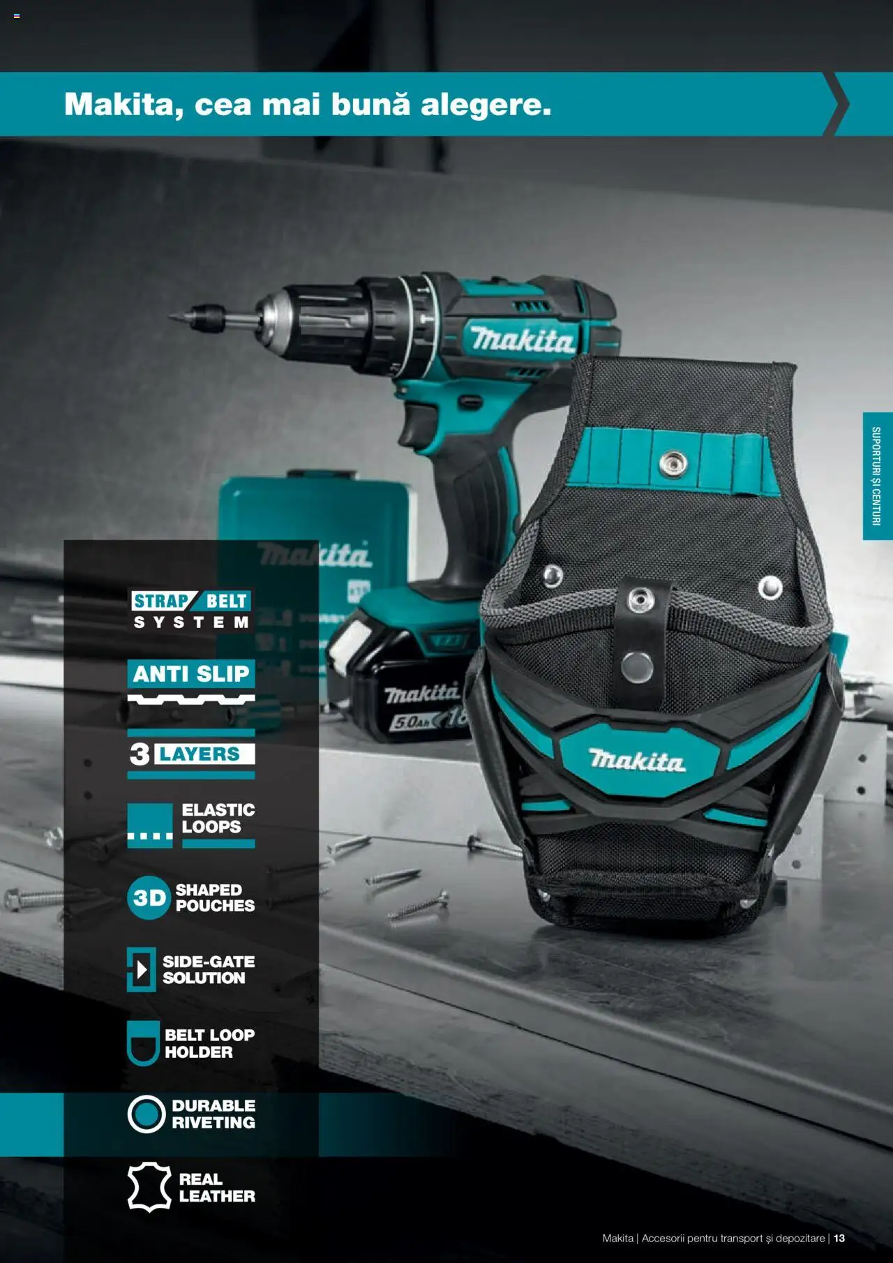Makita catalog - Accesorii pentru transport si depozitare   – valabil de la 06.09.2021 | Pagină: 13
