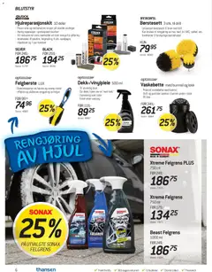 Forhåndsvisning av THANSEN kundeavis gyldig fra 20.03.2026 | Side: 6 | Produkter: Hansker, Svamp, Суміш дитяча, Børste