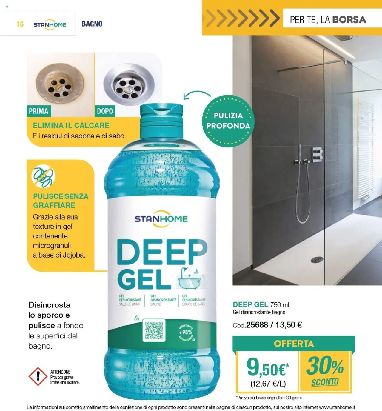 Volantino Stanhome del 09.09.2025 | Pagina: 17 | Prodotti: Sapone, Borsa, Bagno