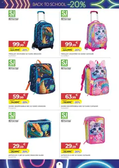 Volantino Toys Center del 17.07.2025 | Pagina: 5 | Prodotti: Zaino, Astuccio, Trolley
