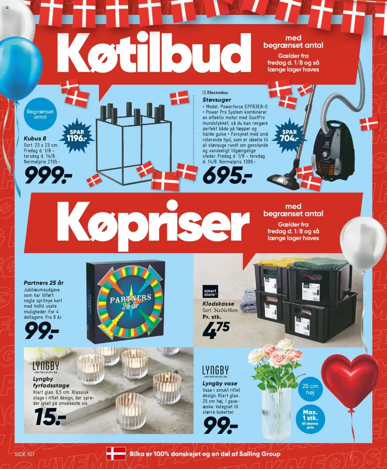 Bilka Tilbudsavis gyldig fra 01.08.2025 | Side: 2 | Produkter: Vase, Søm, Støvsuger