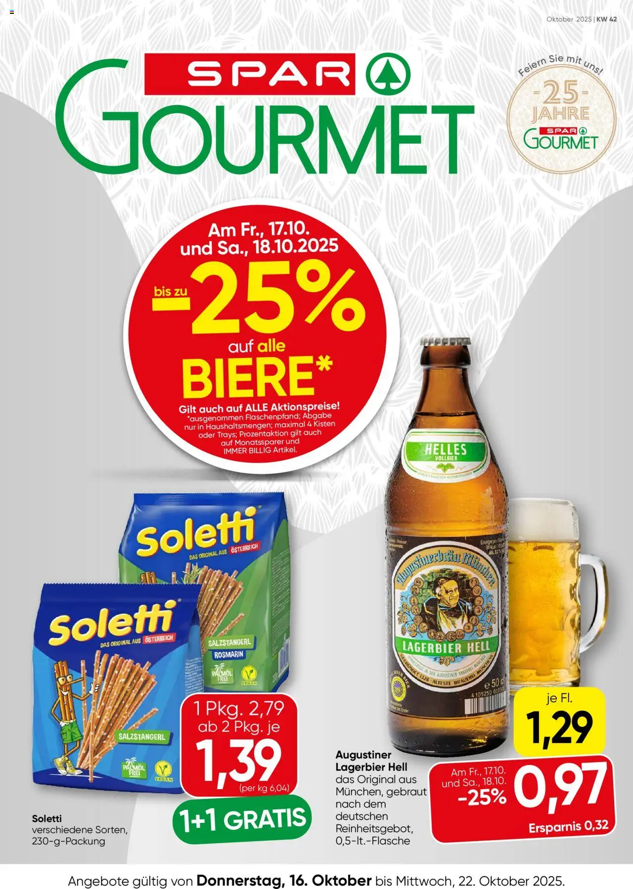 SPAR Gourmet Flugblatt - Wien gültig ab 16.10.2025 | Seite: 1