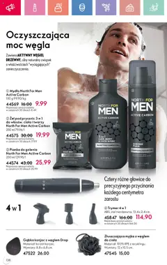 Oriflame Katalog 11 2025 od 27.07.2025 | Strona: 138 | Produkty: Prysznic, Gąbka, Pianka do golenia, Mydło