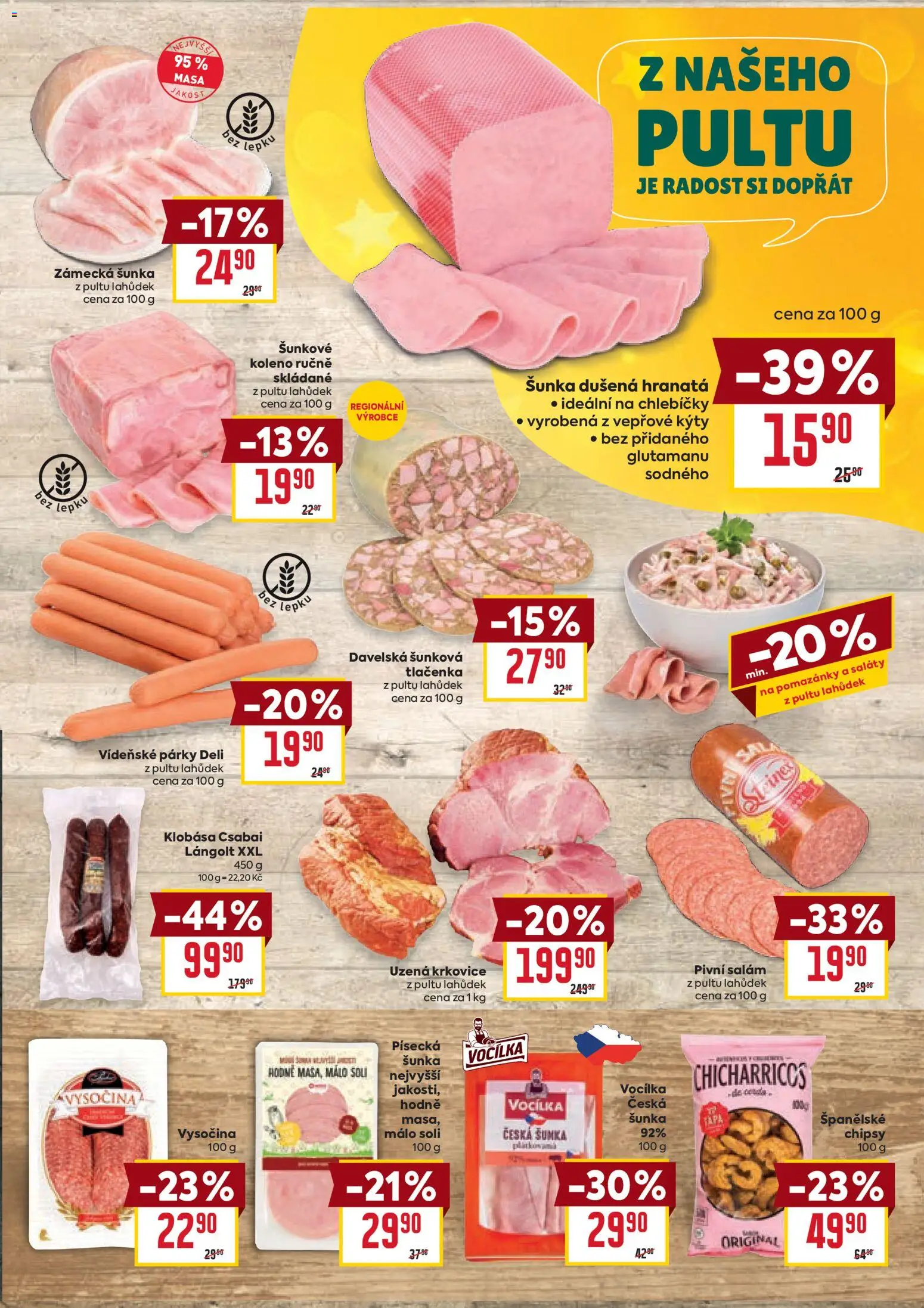 Billa Velký leták od 27.12.2025 | Strana: 9 | Produkty: Vídeňské párky, Párky, Chipsy, Uzená krkovice