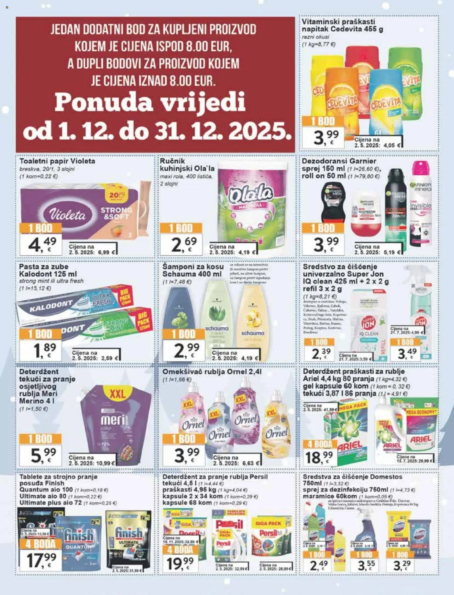 KTC katalog | vrijedi od 17.12.2025 | Stranica: 59 | Proizvodi: Roll on, Deterdžent, Domestos, Finish