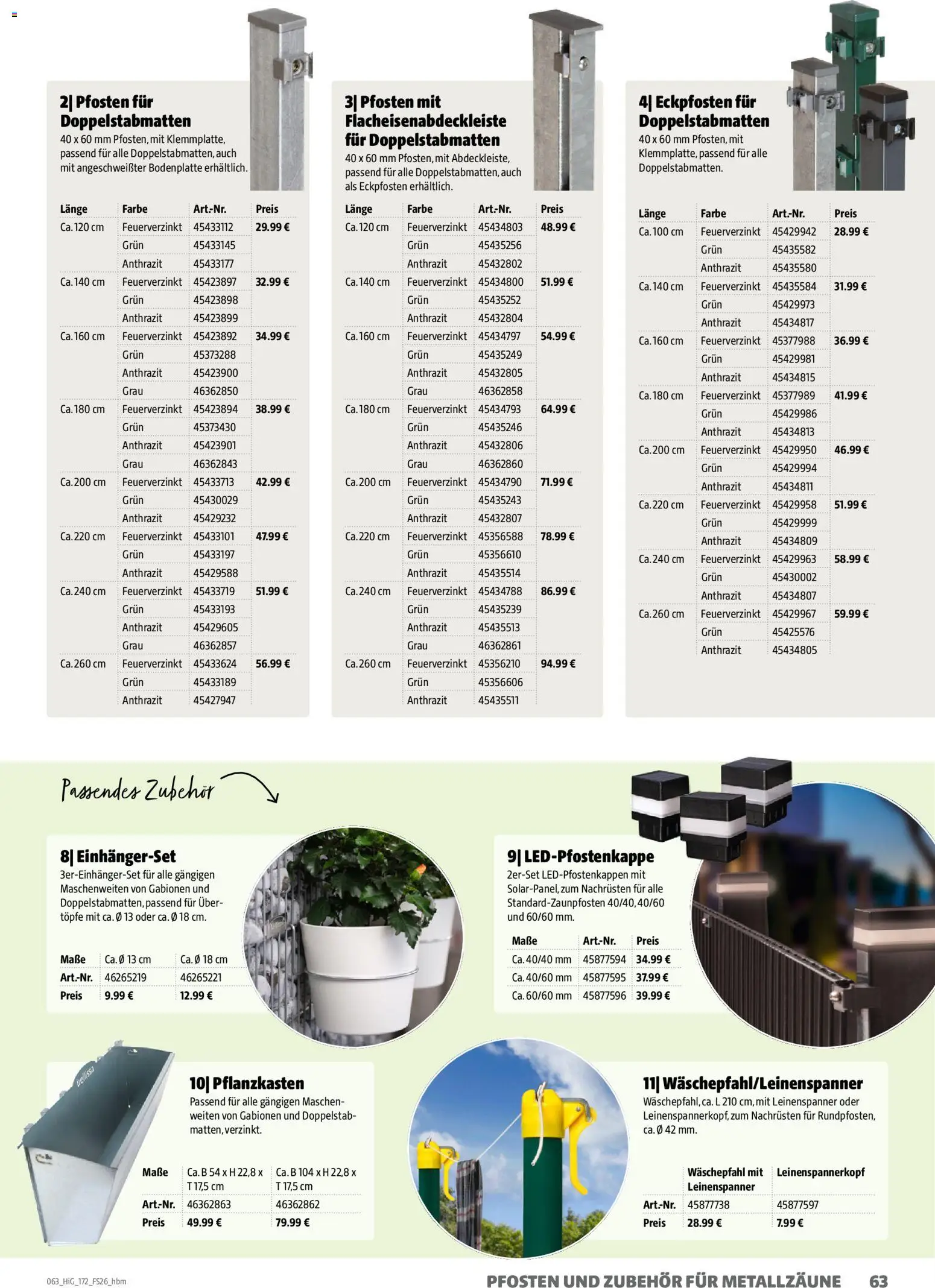 Hagebau Gartengestaltungsortiment – gültig ab 02.03.2026 | Seite: 63