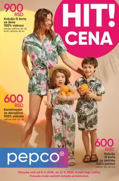 Pepco katalog - pregled Pepco kataloga - važi od 08.05.2025
