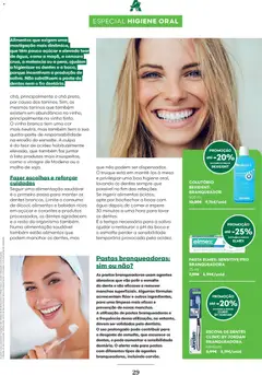 Pré-visualização Auchan - Revista Mulher e Especial Higiene Oral válido de 28.02.2026 | Página: 29 | Produtos: Pasta de dentes, Chá, Melancia, Cenoura