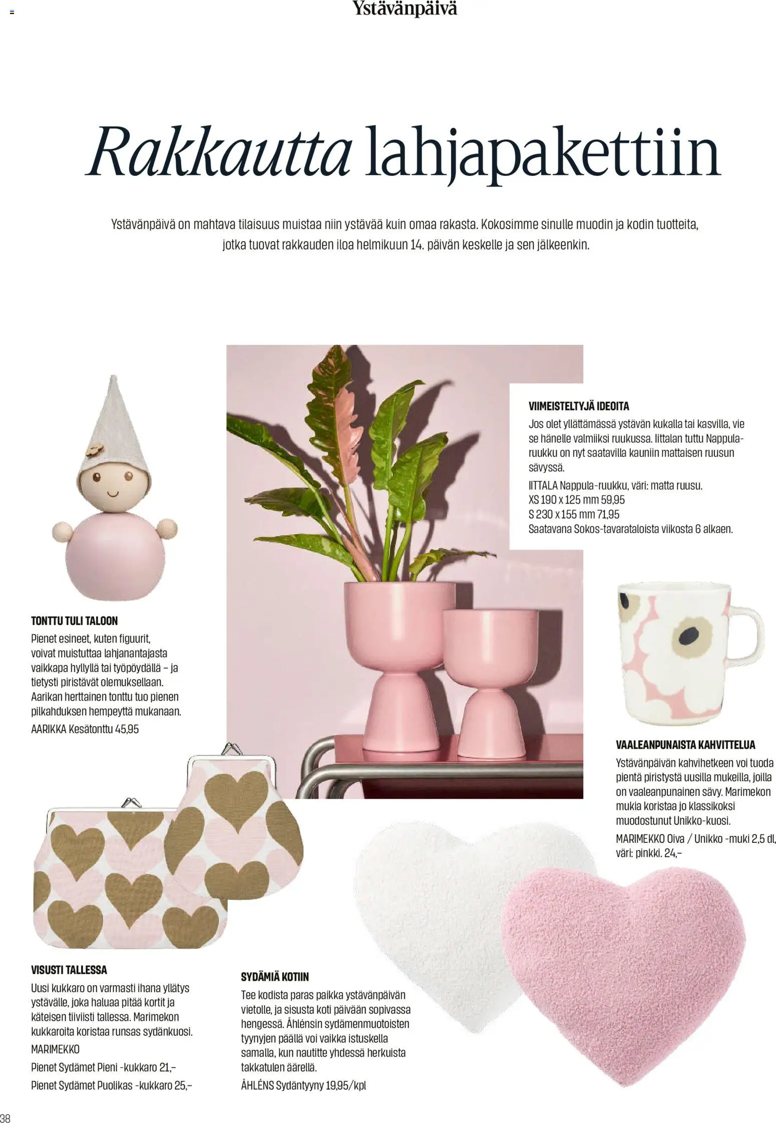 Sokos tarjoukset – voimassa 26.01.2026 alkaen | Sivu: 38 | Tuotteet: Muki, Voi, Kukkaro, Tee