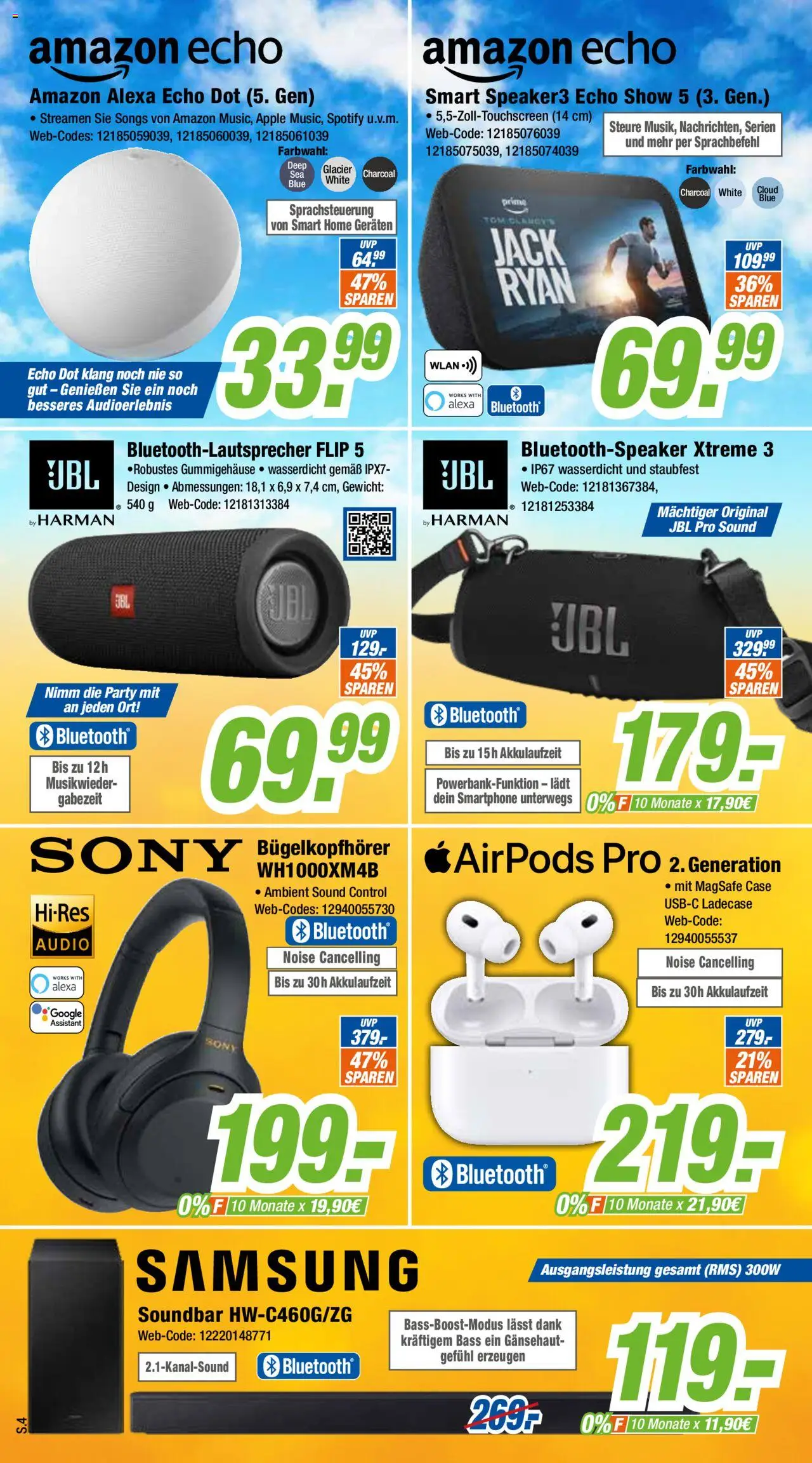 Expert Prospekt Giessen - gültig ab dem 28.07.2025 | Seite: 4 | Produkte: Gewicht, Airpods, Soundbar, Smartphone