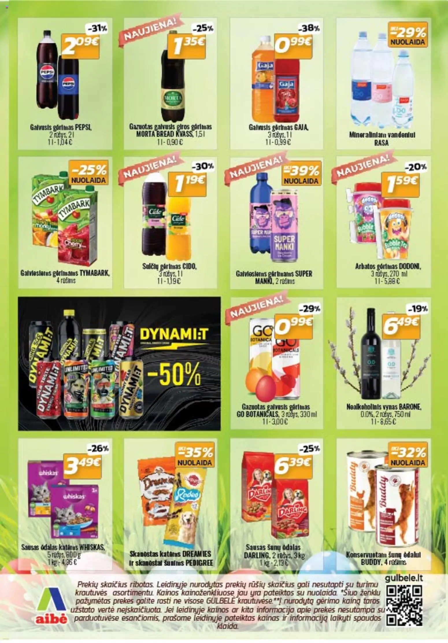 Gulbele akcijos nuo 26.03.2026 | Puslapis: 7 | Prekių: Nealkoholinis vynas, Vynas