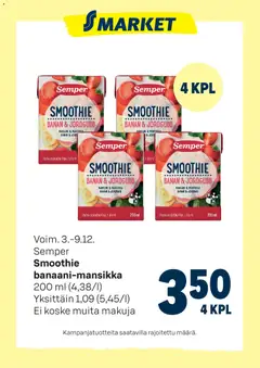S-market-mainoslehti voimassa 03.12.2025 alkaen