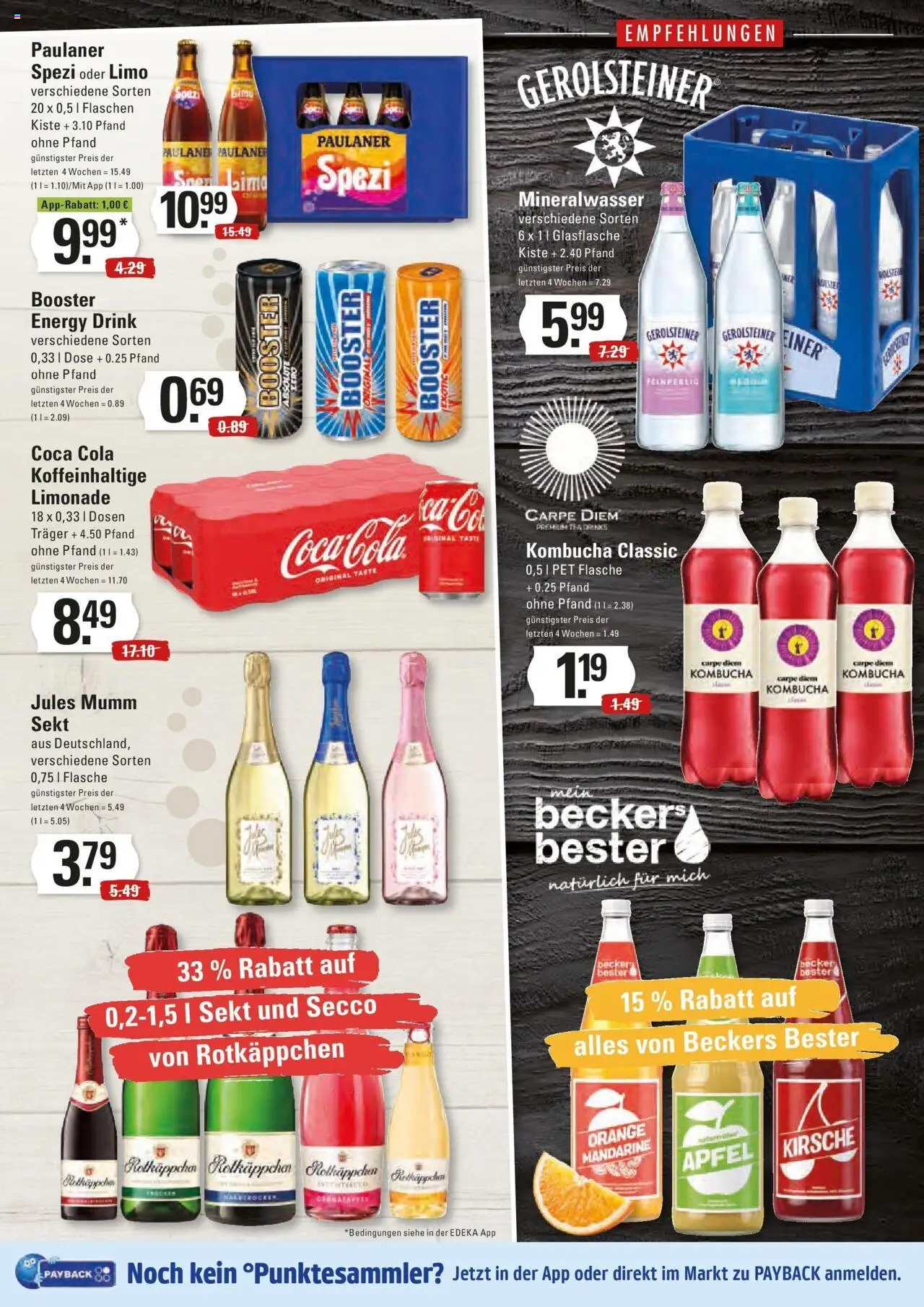 Edeka prospekt Stade	 - gültig ab dem 06.07.2025 | Seite: 11 | Produkte: Cola, Paulaner spezi, Mineralwasser, Paulaner